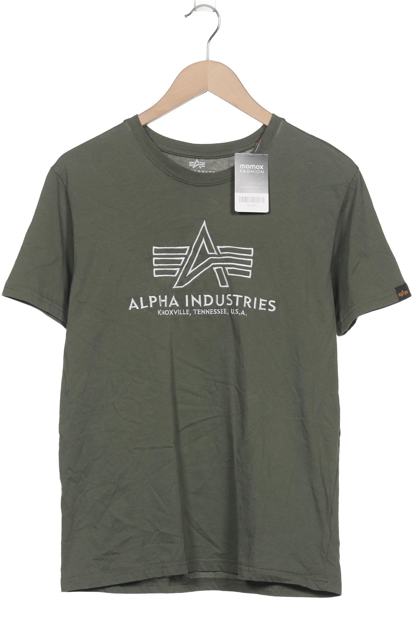 

Alpha industries Herren T-Shirt, grün, Gr. 48