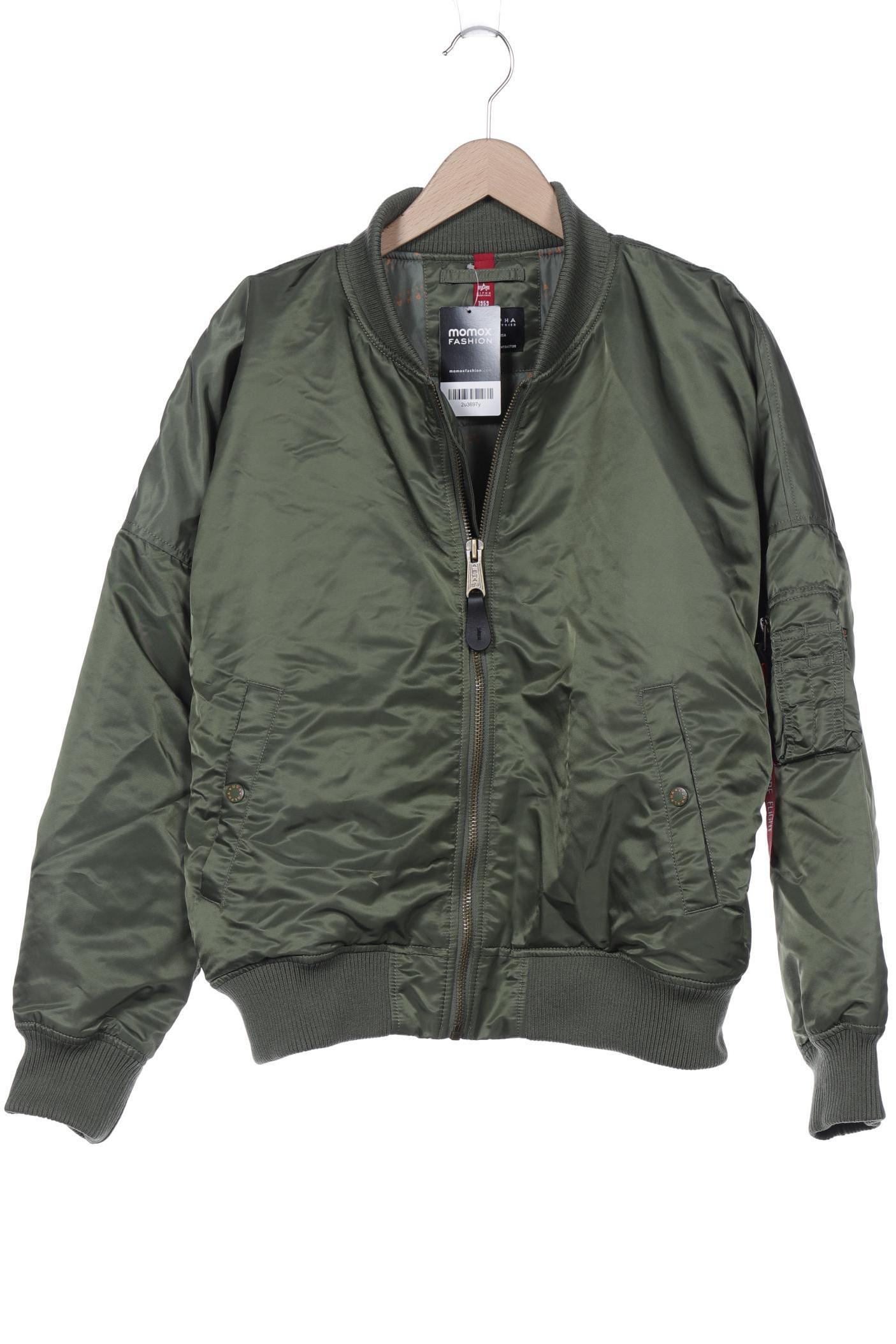 

Alpha industries Herren Jacke, grün, Gr. 52