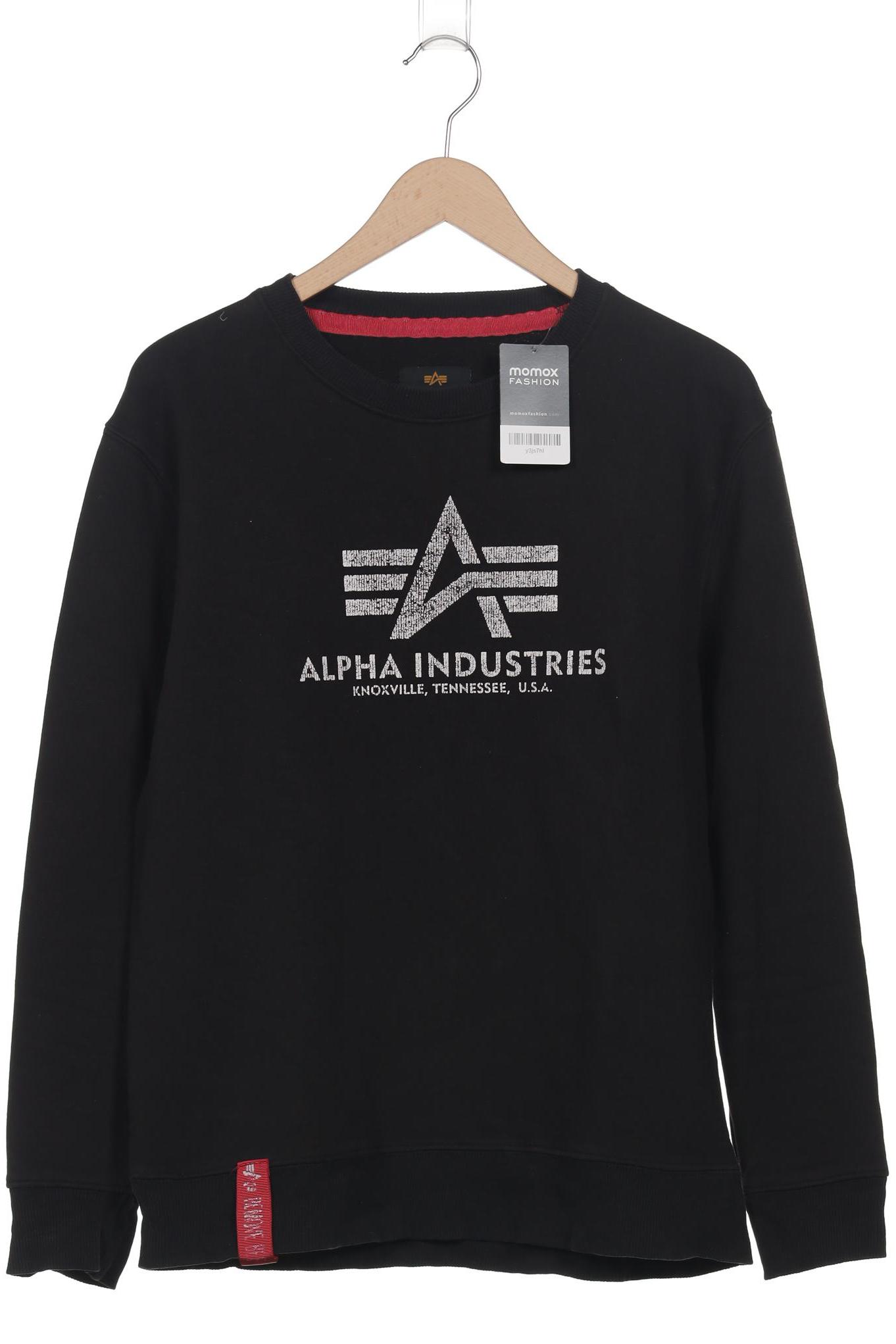 

Alpha industries Herren Sweatshirt, schwarz, Gr. 52