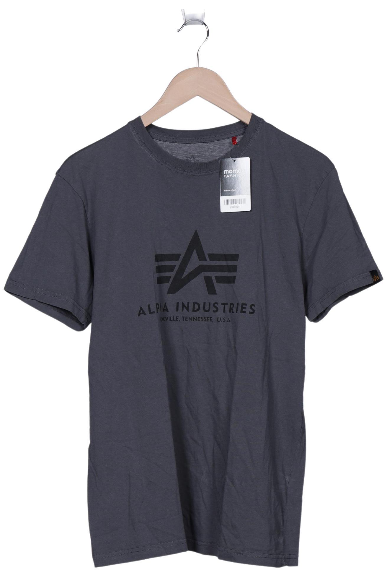 

Alpha industries Herren T-Shirt, grau, Gr. 52