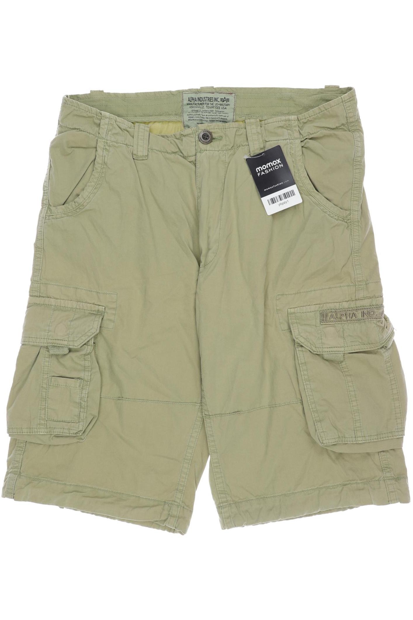

Alpha industries Herren Shorts, grün, Gr. 33