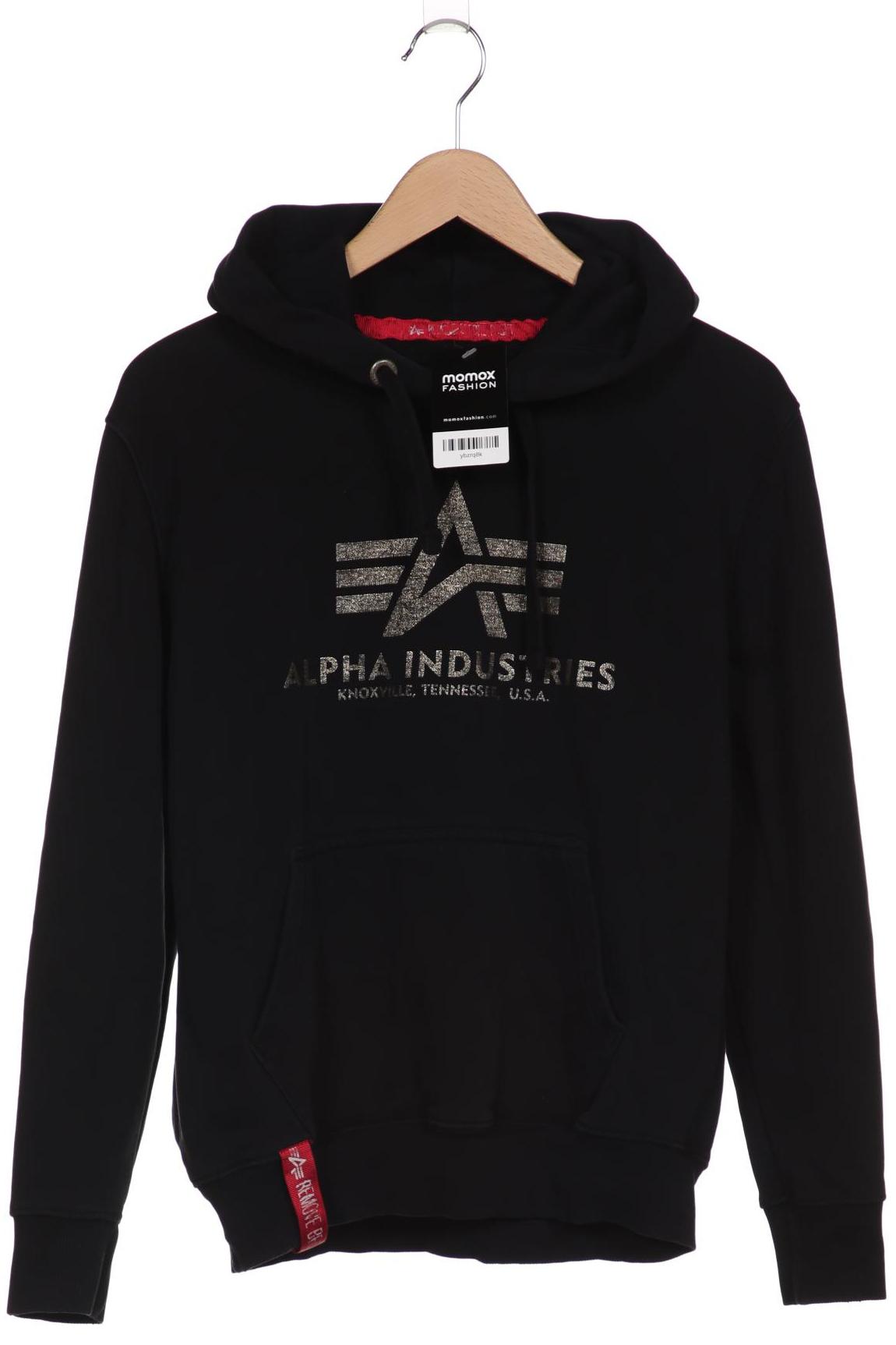 

Alpha industries Herren Kapuzenpullover, schwarz