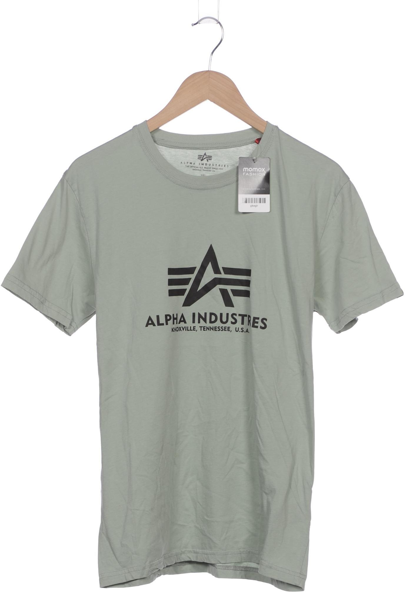

Alpha industries Herren T-Shirt, hellgrün, Gr. 52
