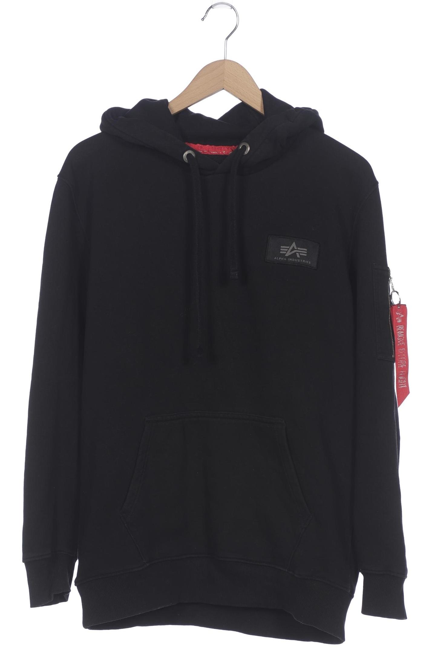 

Alpha industries Herren Kapuzenpullover, schwarz, Gr. 54