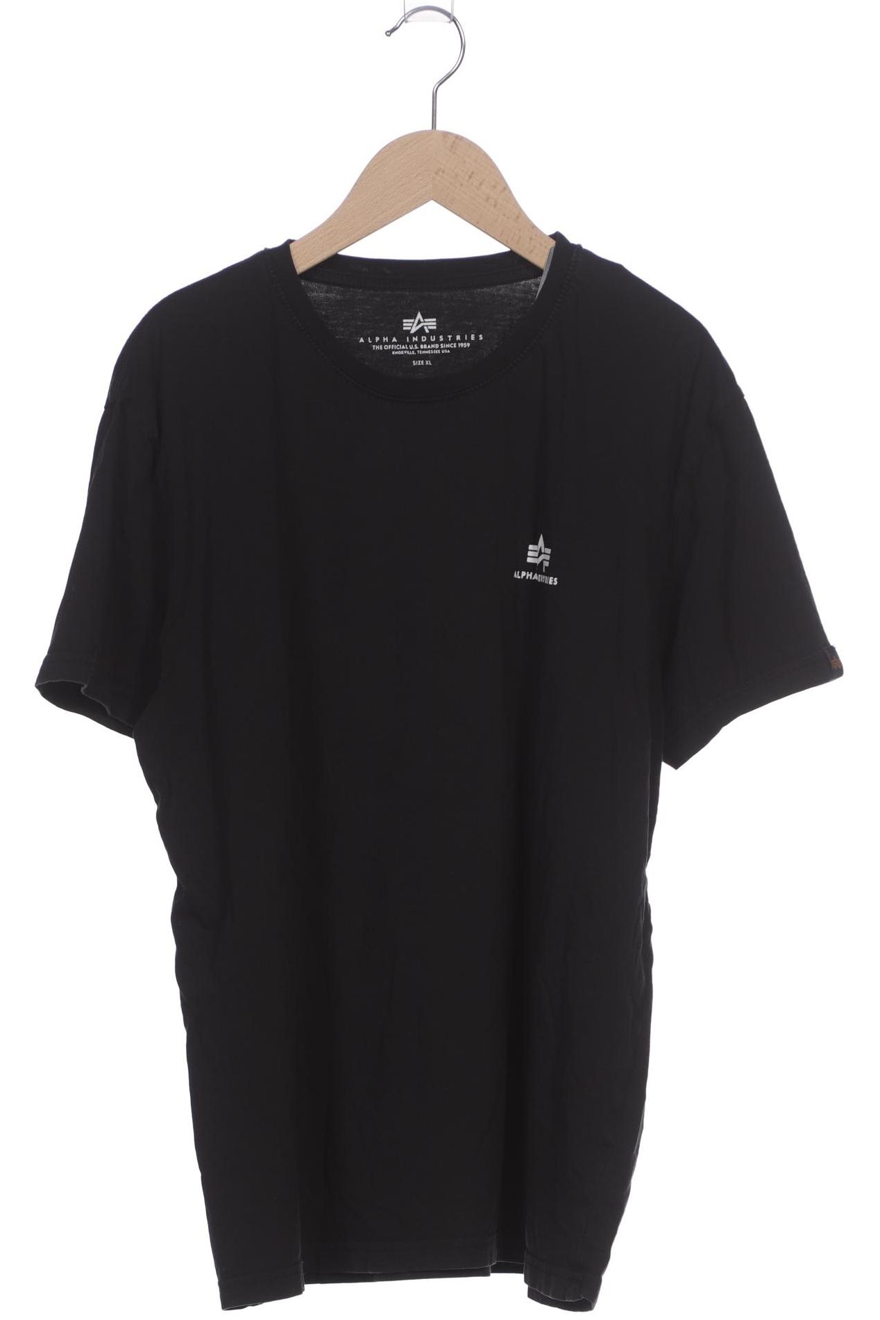 

Alpha industries Herren T-Shirt, schwarz, Gr. 54