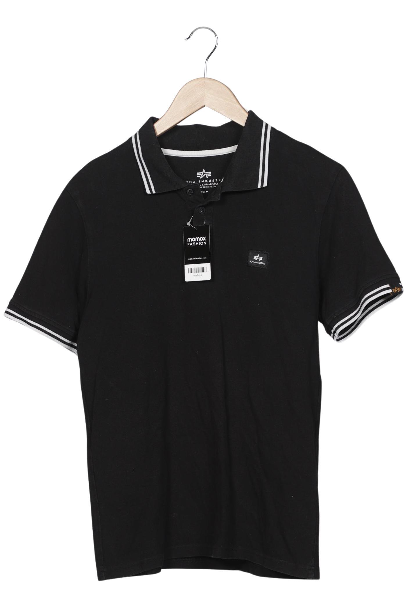 

Alpha industries Herren Poloshirt, schwarz, Gr. 48