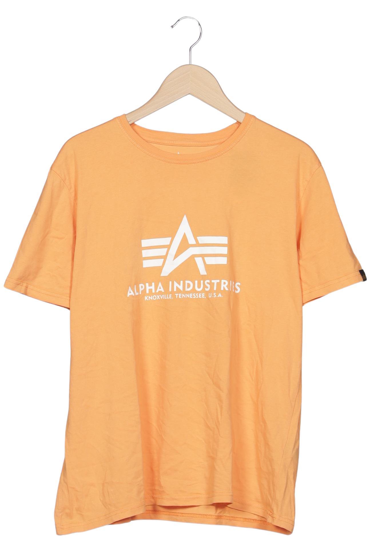 Thumbnail - Alpha industries Herren T-Shirt, orange, Gr. 52