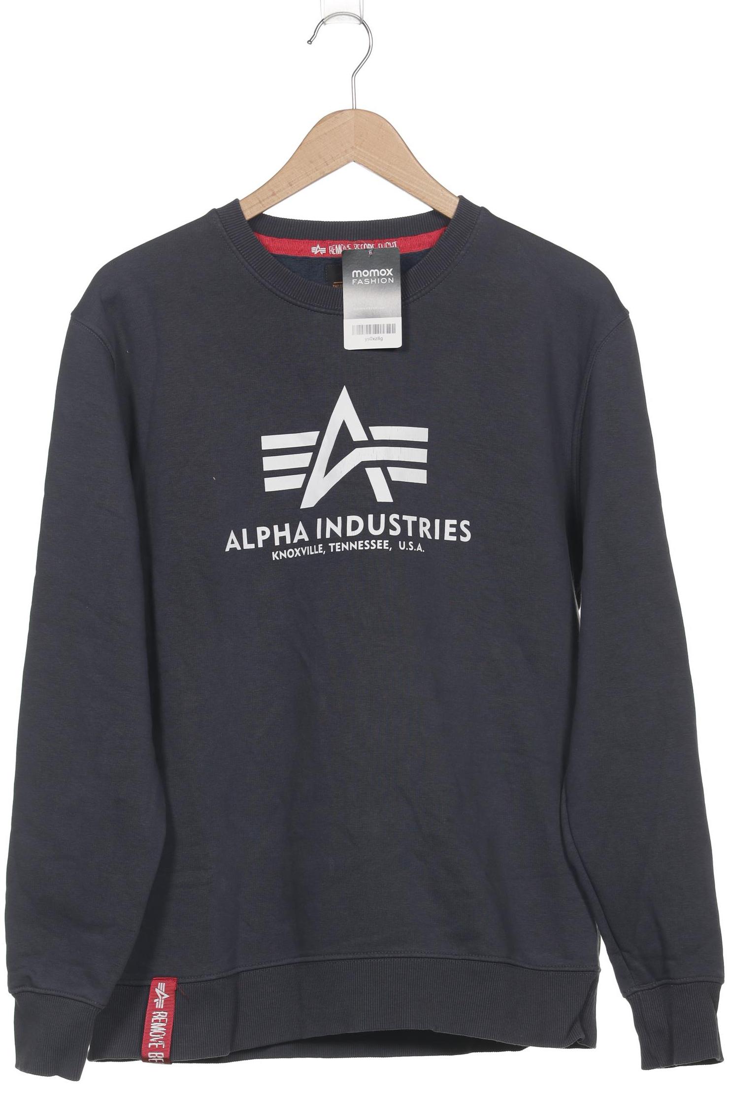 

Alpha industries Herren Pullover, marineblau, Gr. 52