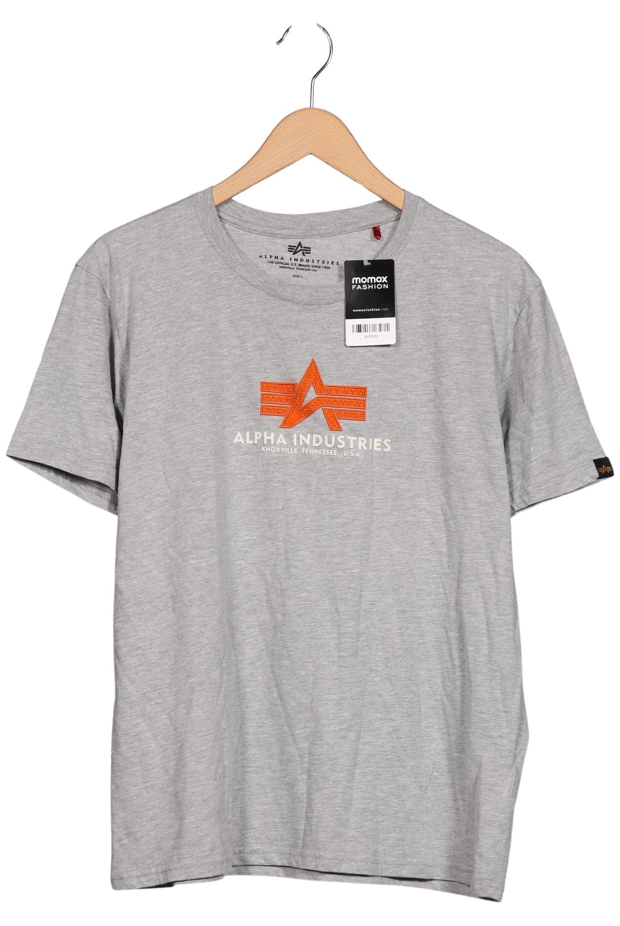 

Alpha industries Herren T-Shirt, grau, Gr. 52