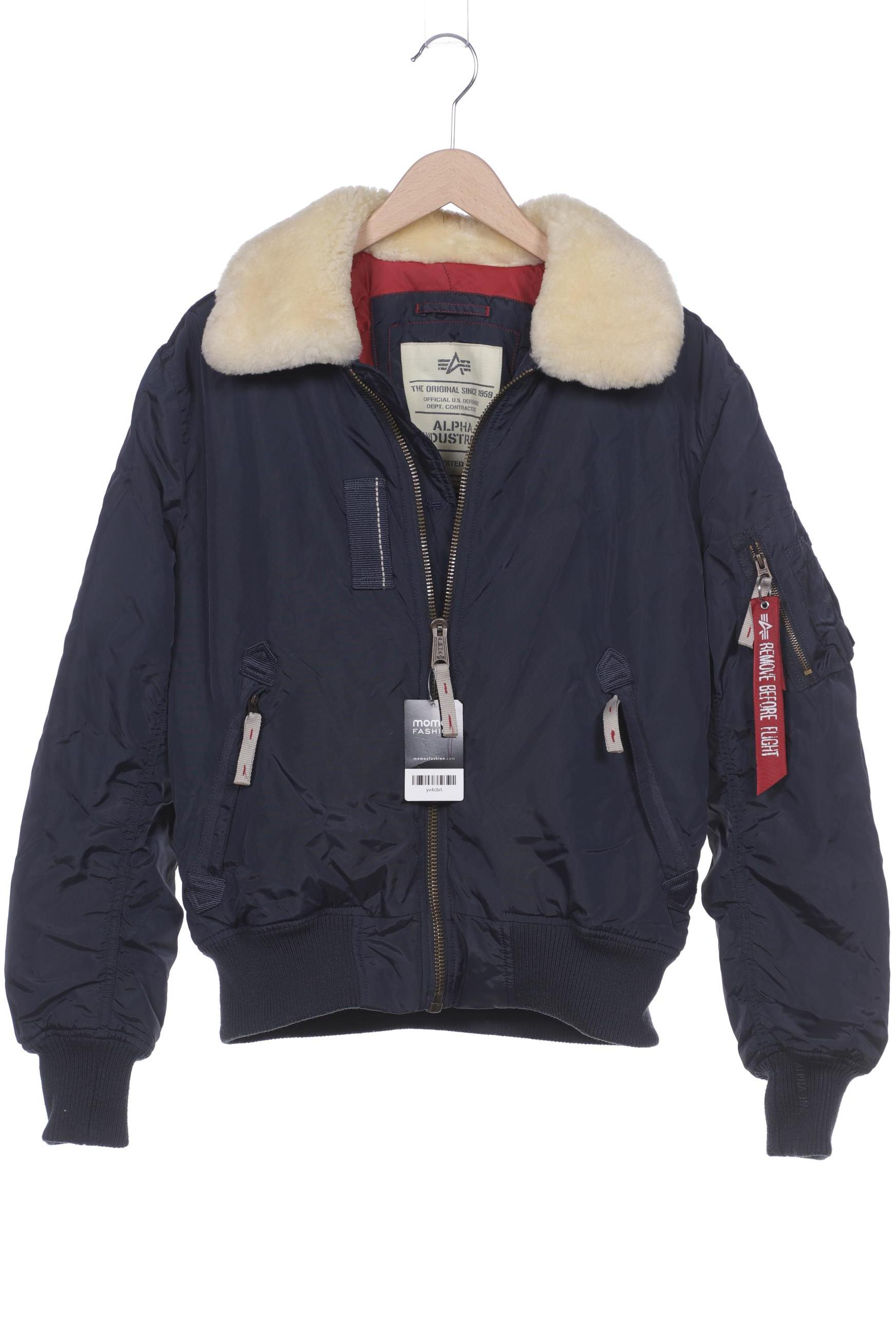 

Alpha industries Herren Jacke, marineblau, Gr. 52