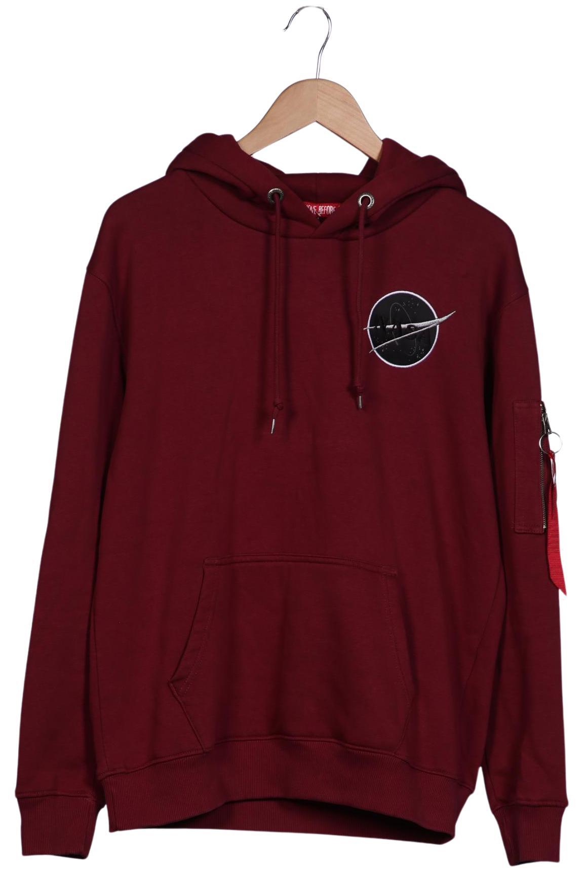 Thumbnail - Alpha industries Herren Kapuzenpullover, bordeaux, Gr. 48