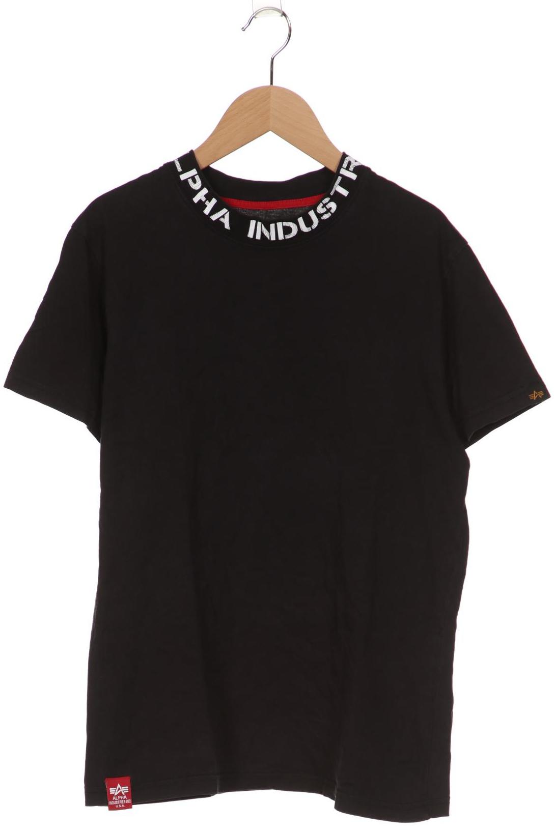 

Alpha industries Herren T-Shirt, schwarz, Gr. 46