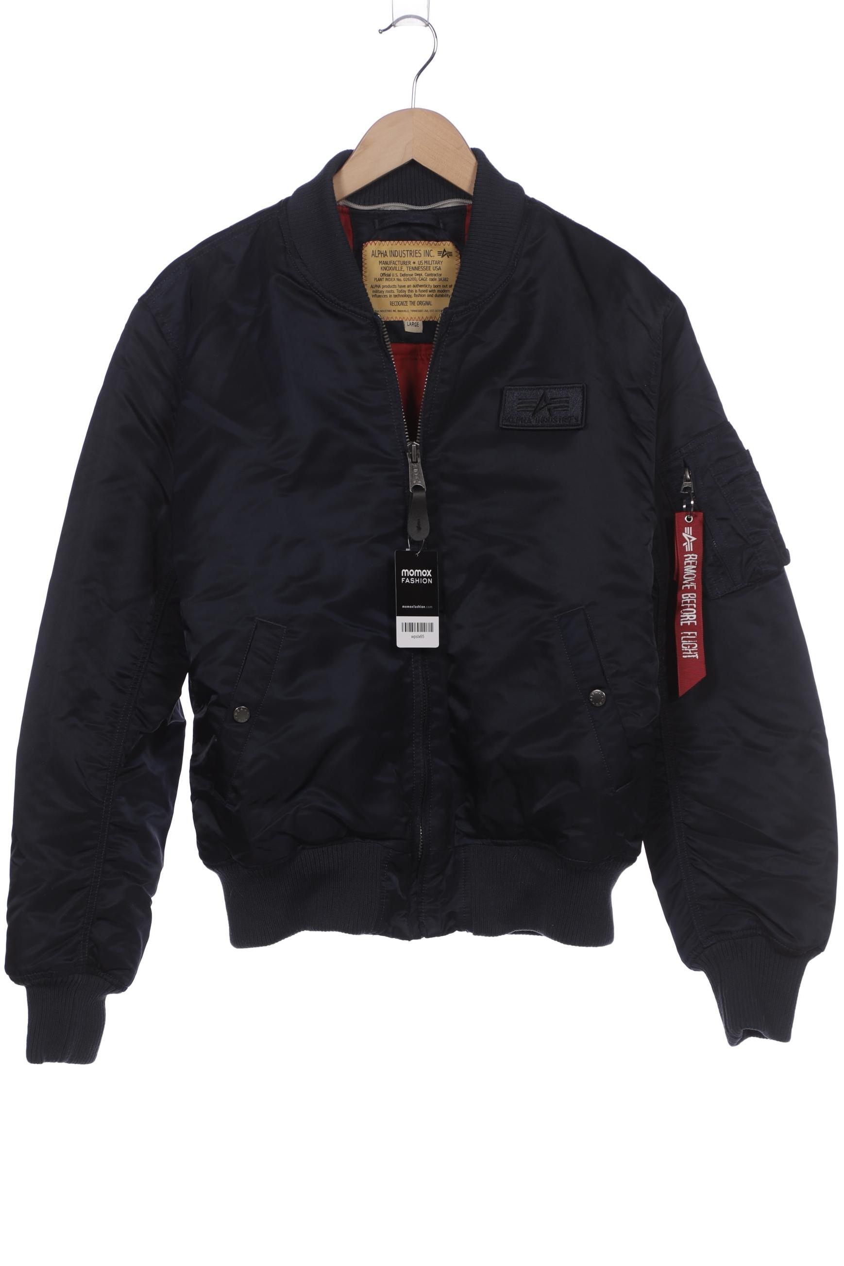 

Alpha industries Herren Jacke, marineblau, Gr. 52