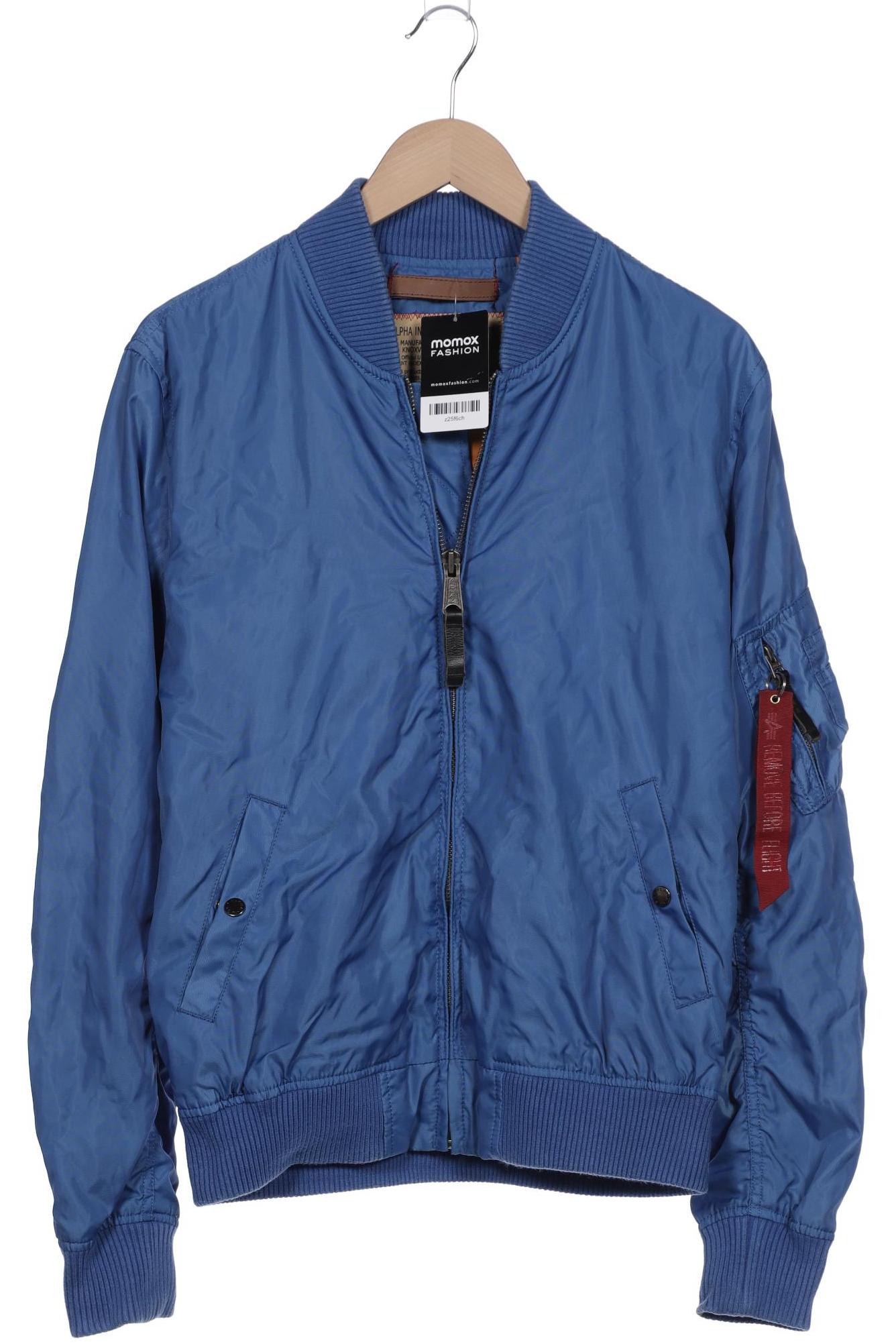 

Alpha industries Herren Jacke, blau, Gr. 52