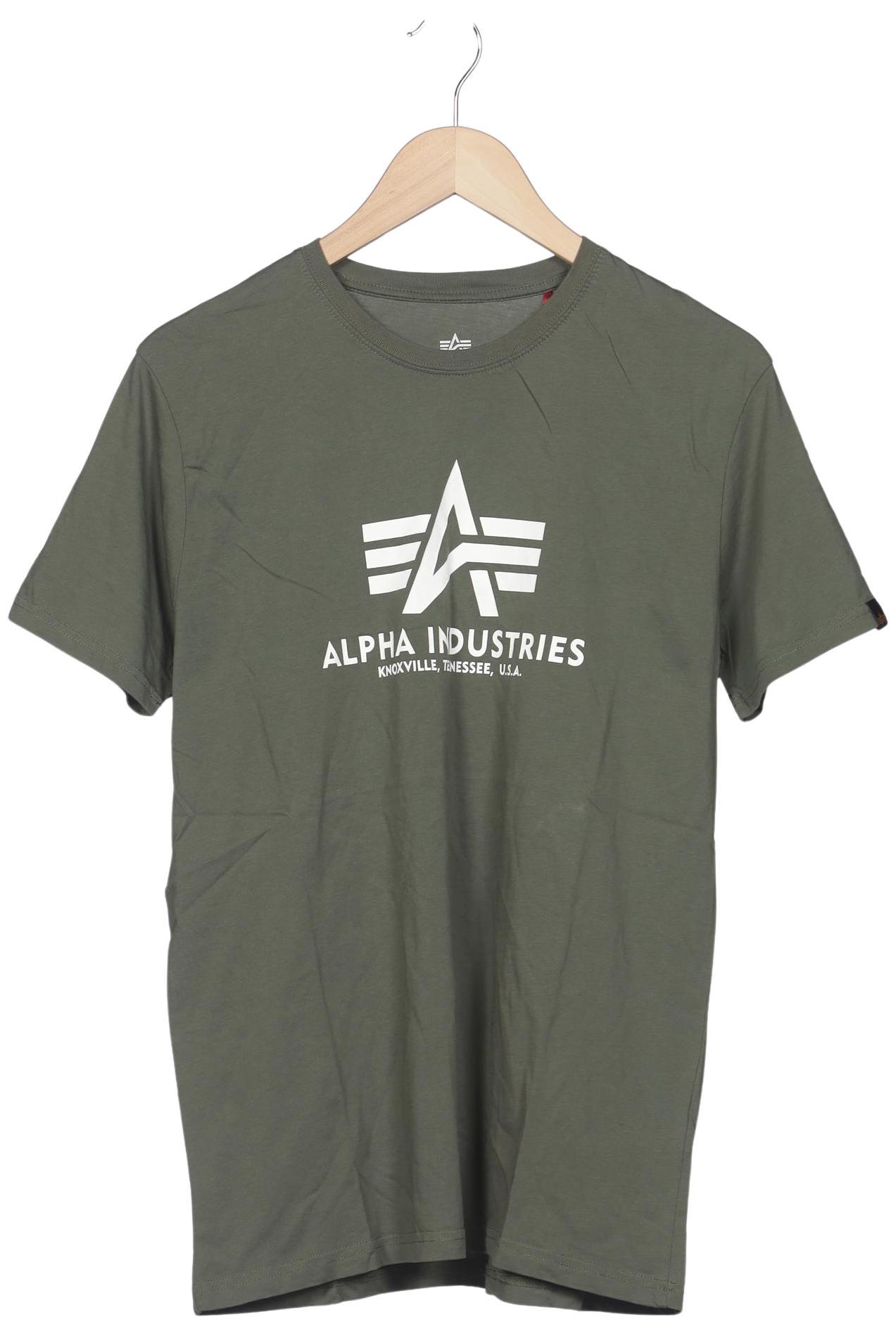 

Alpha industries Herren T-Shirt, grün, Gr. 52