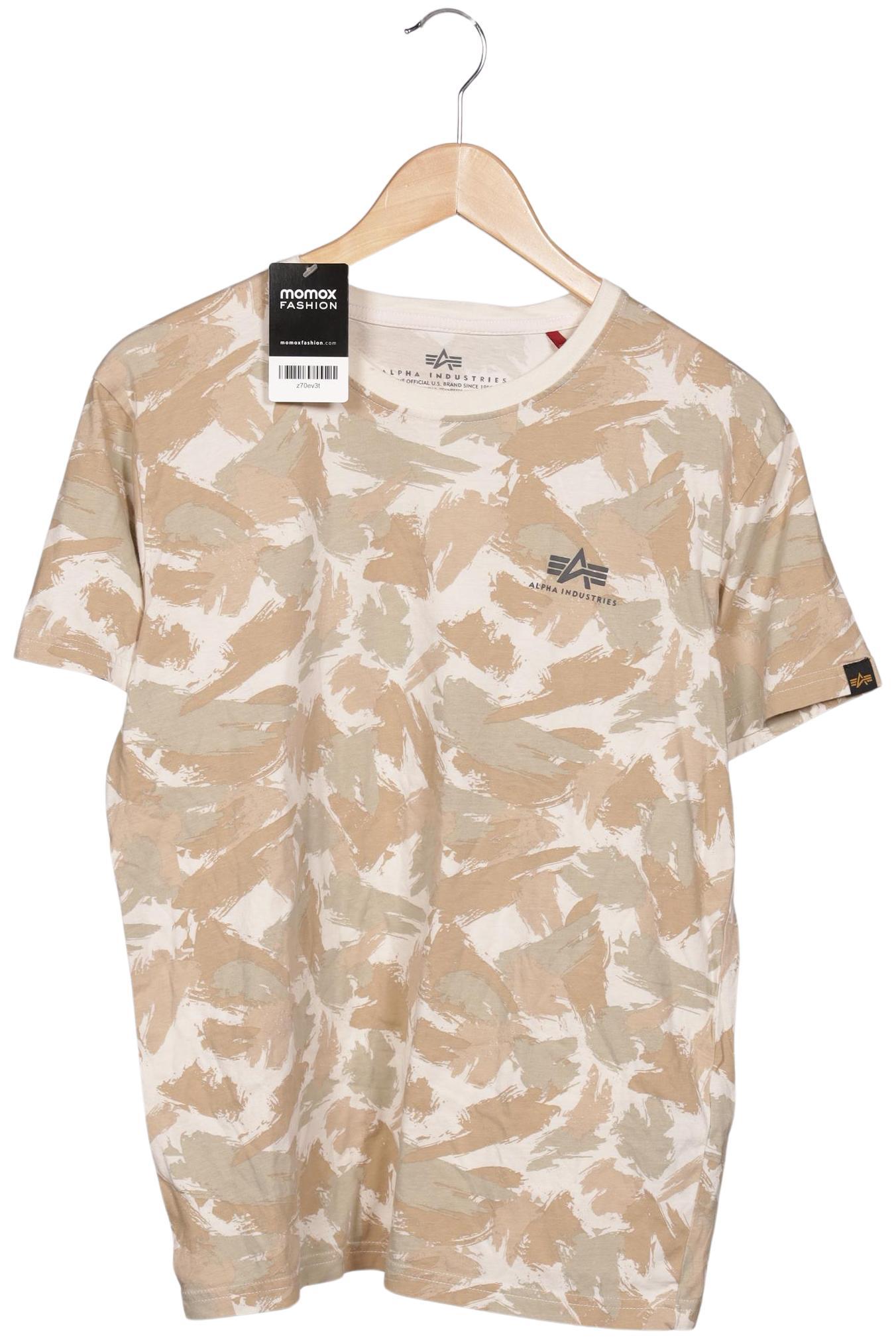 

Alpha industries Herren T-Shirt, beige, Gr. 48