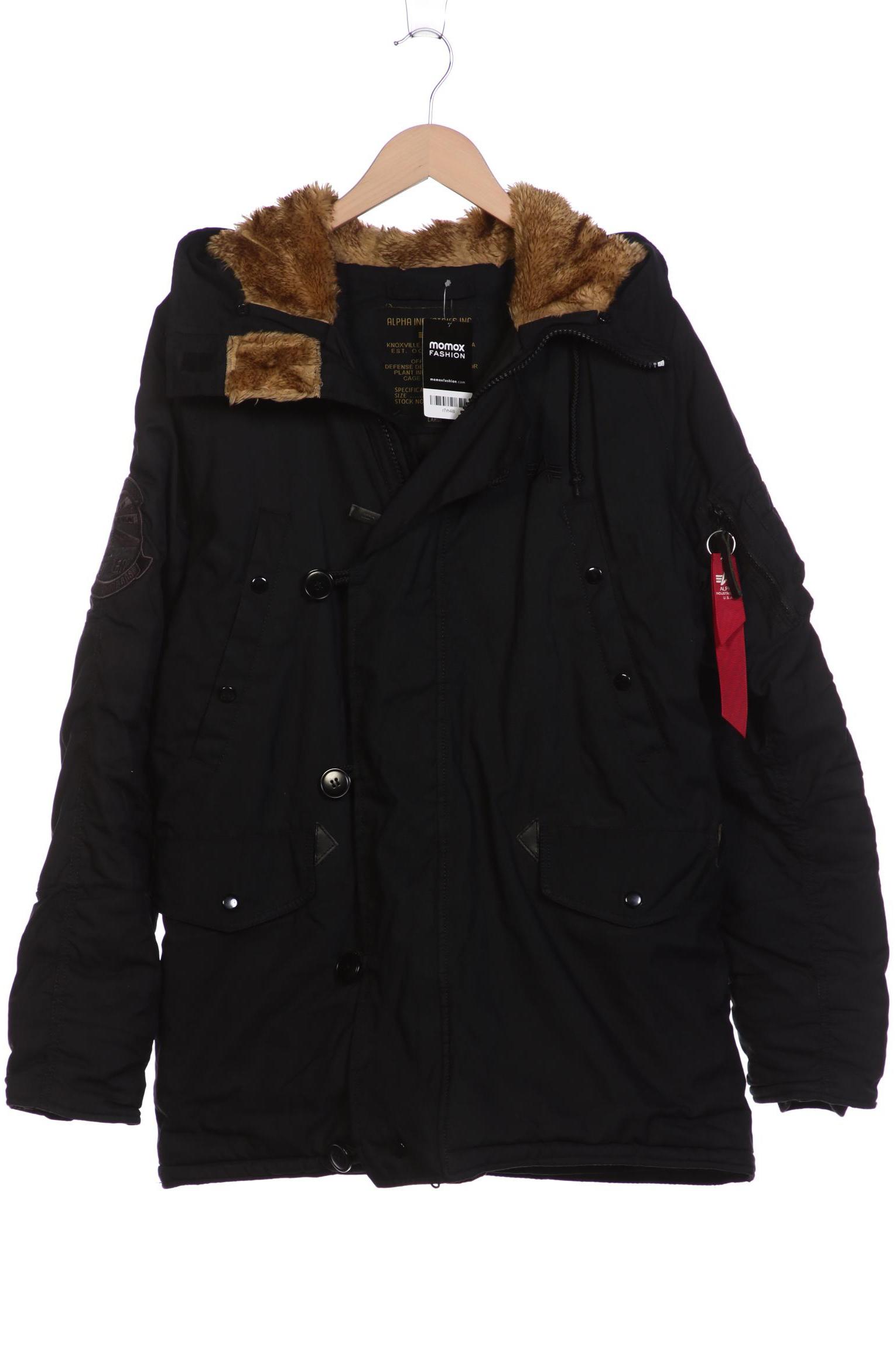 

Alpha industries Herren Mantel, schwarz