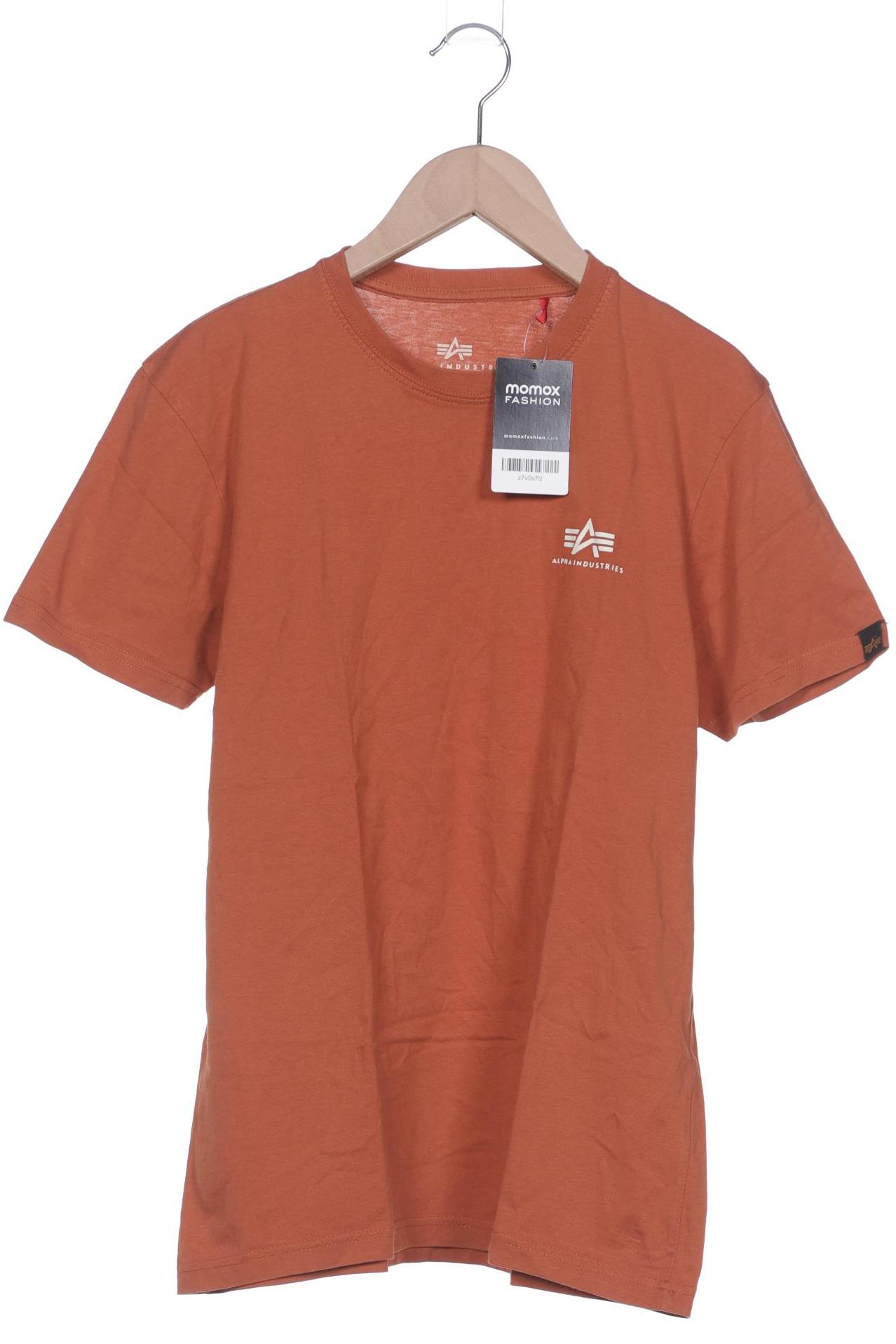 

Alpha industries Herren T-Shirt, orange, Gr. 46
