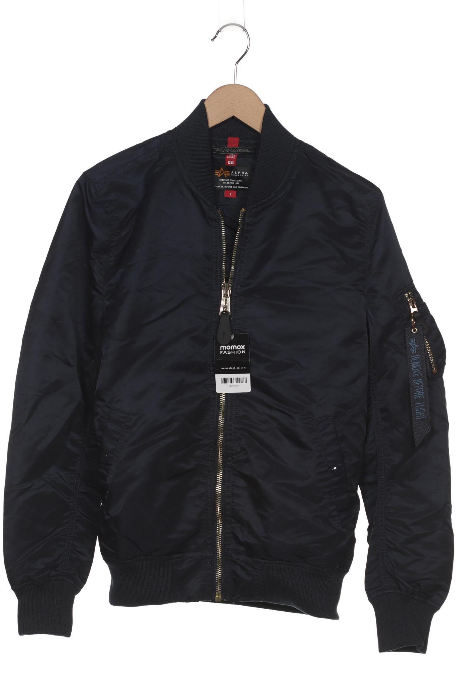 

Alpha industries Herren Jacke, marineblau, Gr. 46