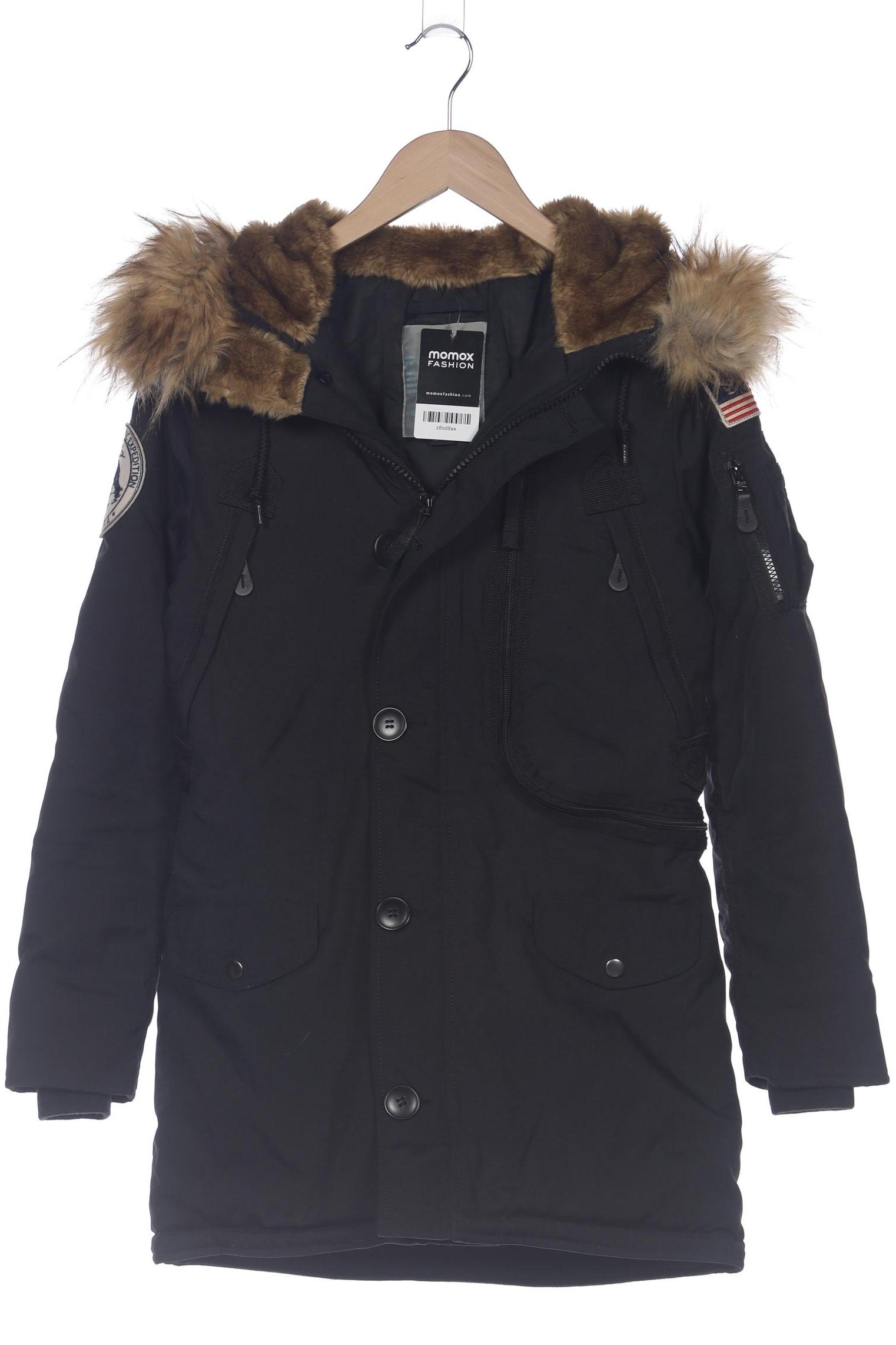 

Alpha industries Herren Mantel, schwarz, Gr. 44