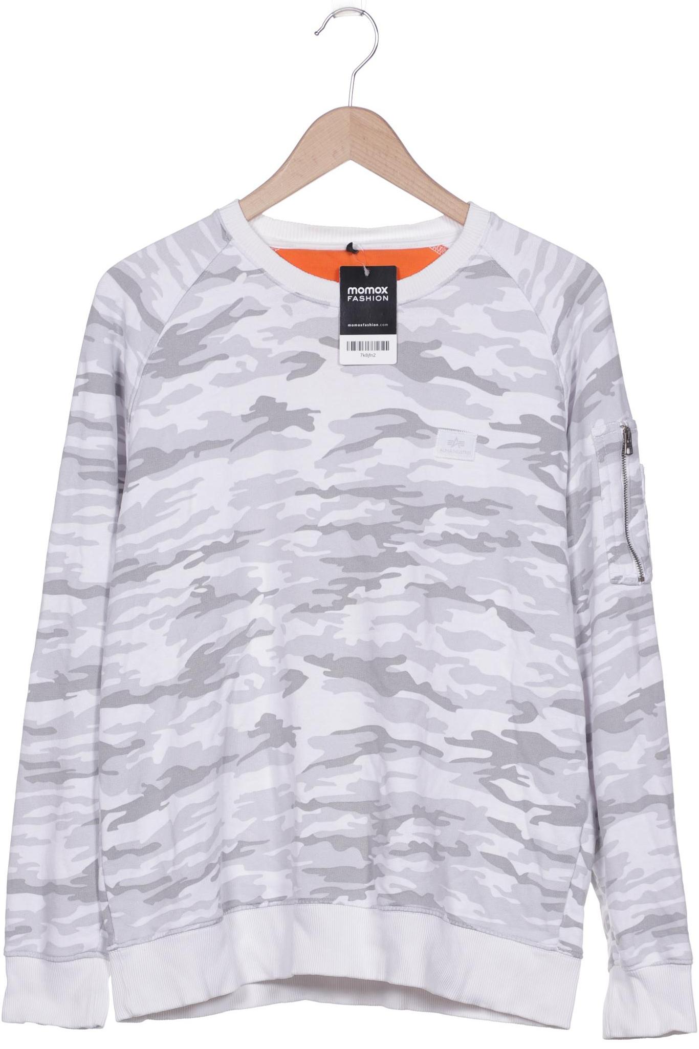 

Alpha industries Herren Sweatshirt, grau, Gr. 54