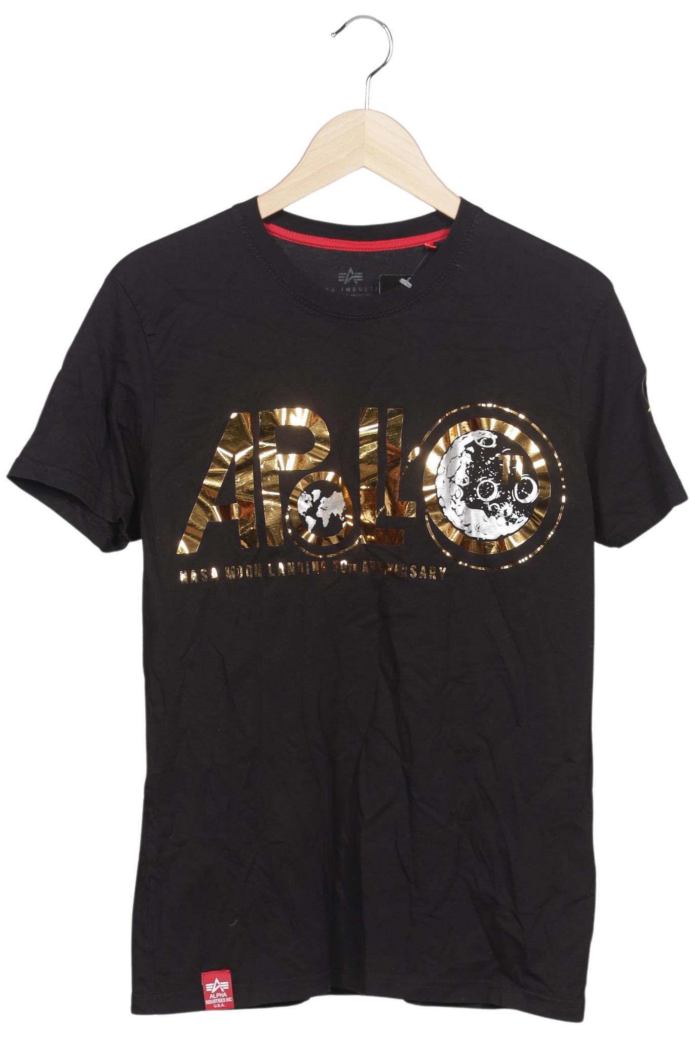 

Alpha industries Herren T-Shirt, schwarz, Gr. 48