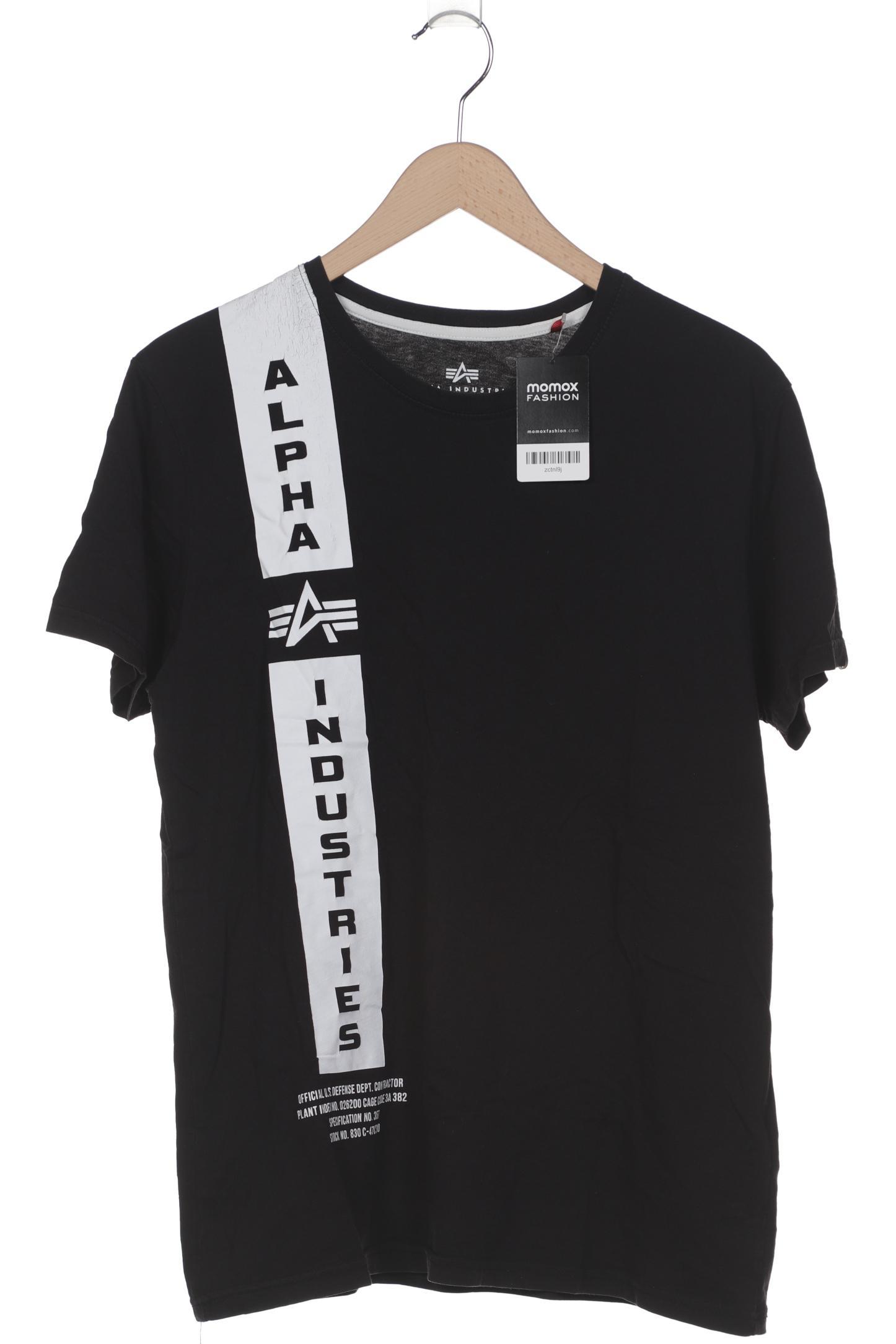 

Alpha industries Herren T-Shirt, schwarz, Gr. 52