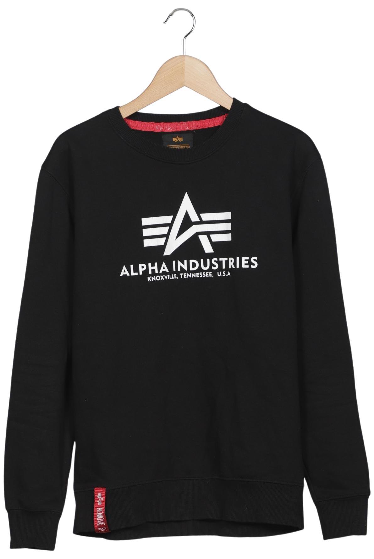 

Alpha industries Herren Sweatshirt, schwarz, Gr. 48