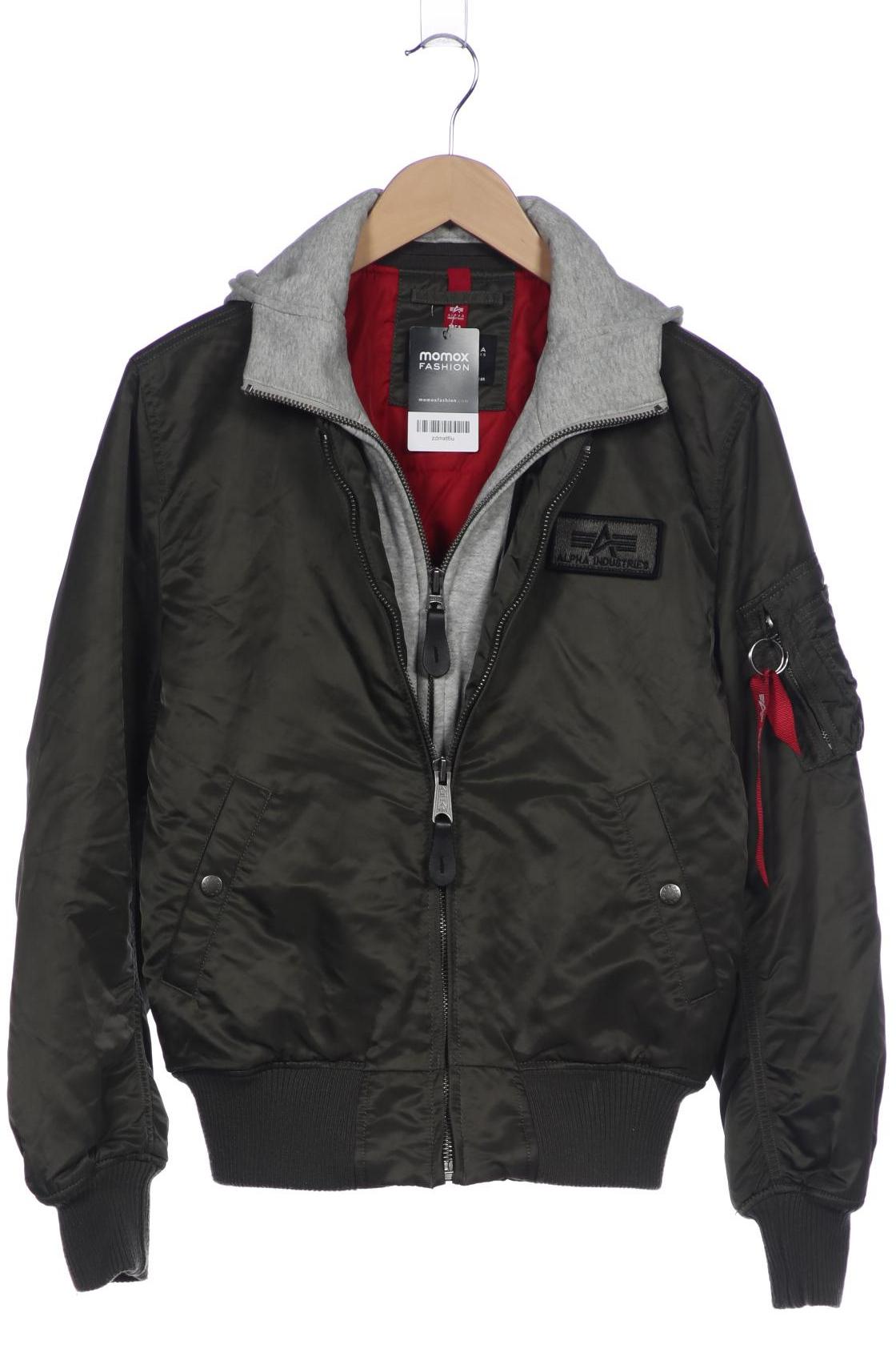 

Alpha industries Herren Jacke, grün, Gr. 46
