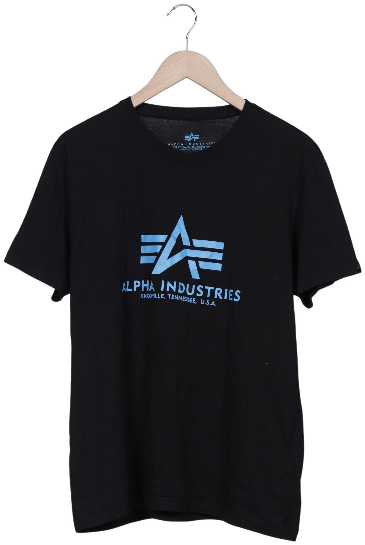 

Alpha industries Herren T-Shirt, schwarz, Gr. 52