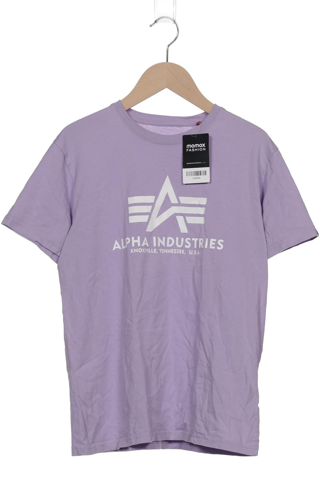 

Alpha industries Herren T-Shirt, flieder, Gr. 46