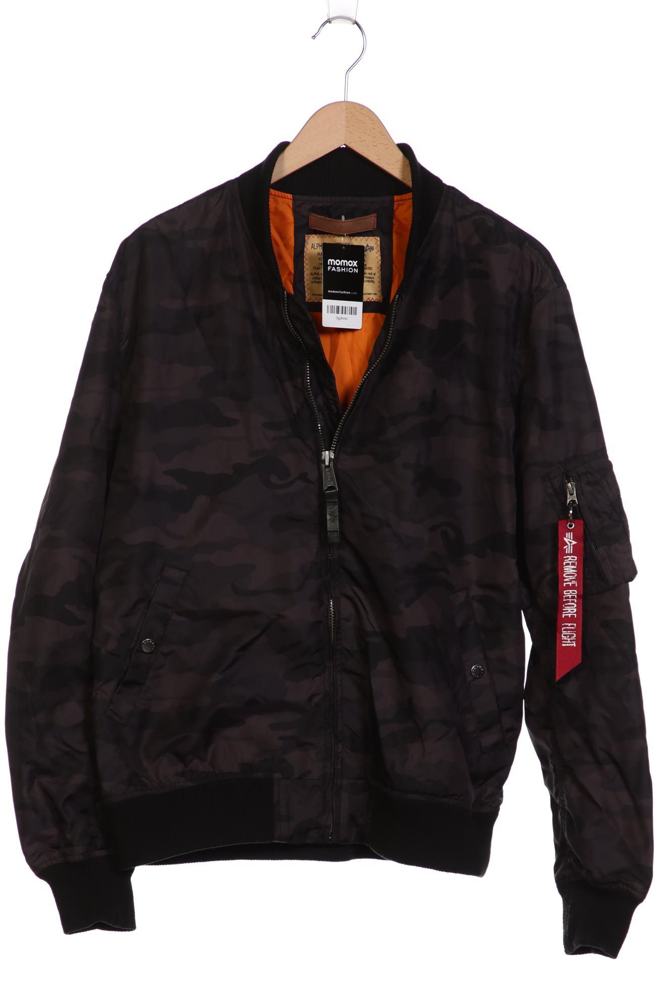 

Alpha industries Herren Jacke, grau, Gr. 54