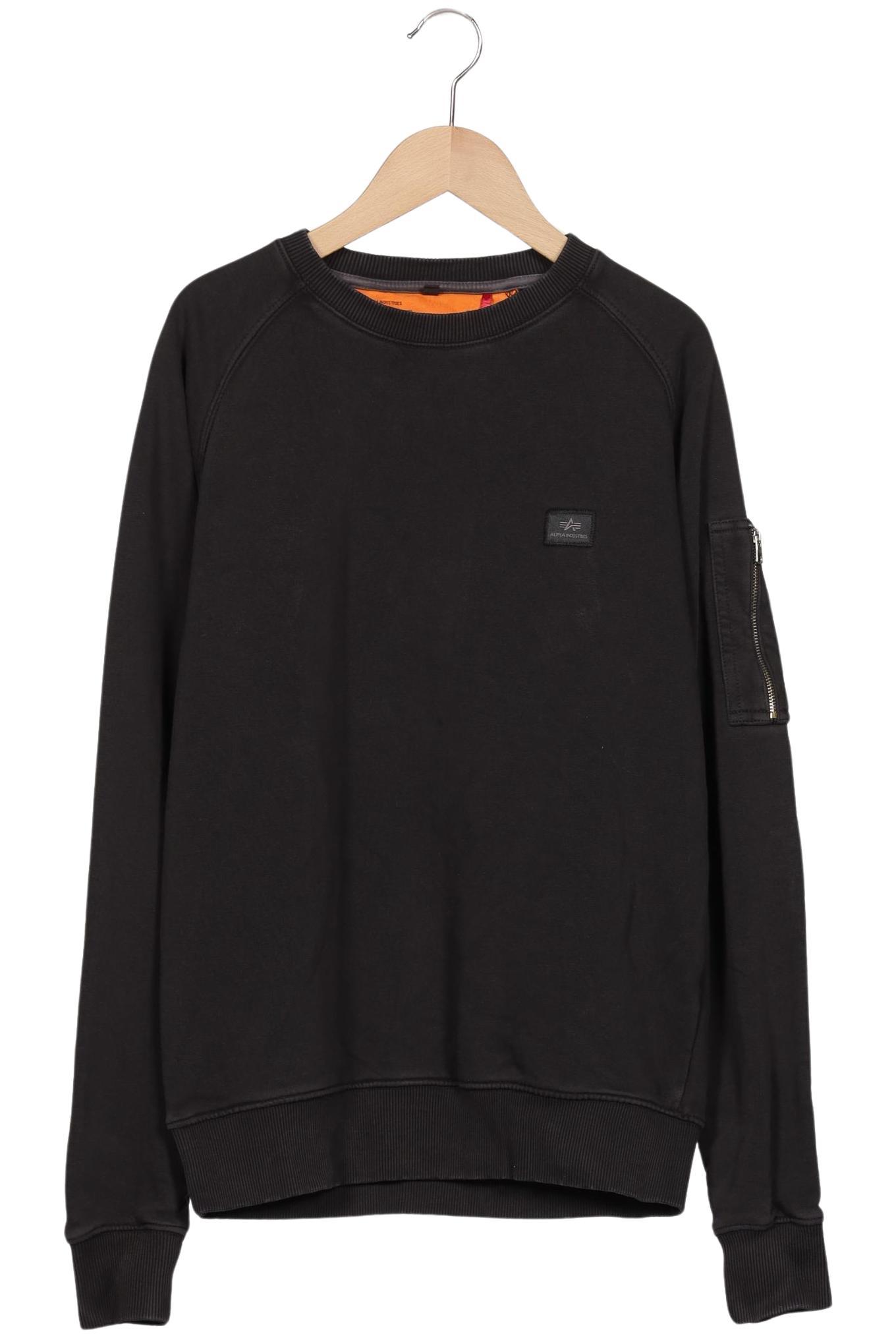 

Alpha industries Herren Sweatshirt, schwarz, Gr. 46