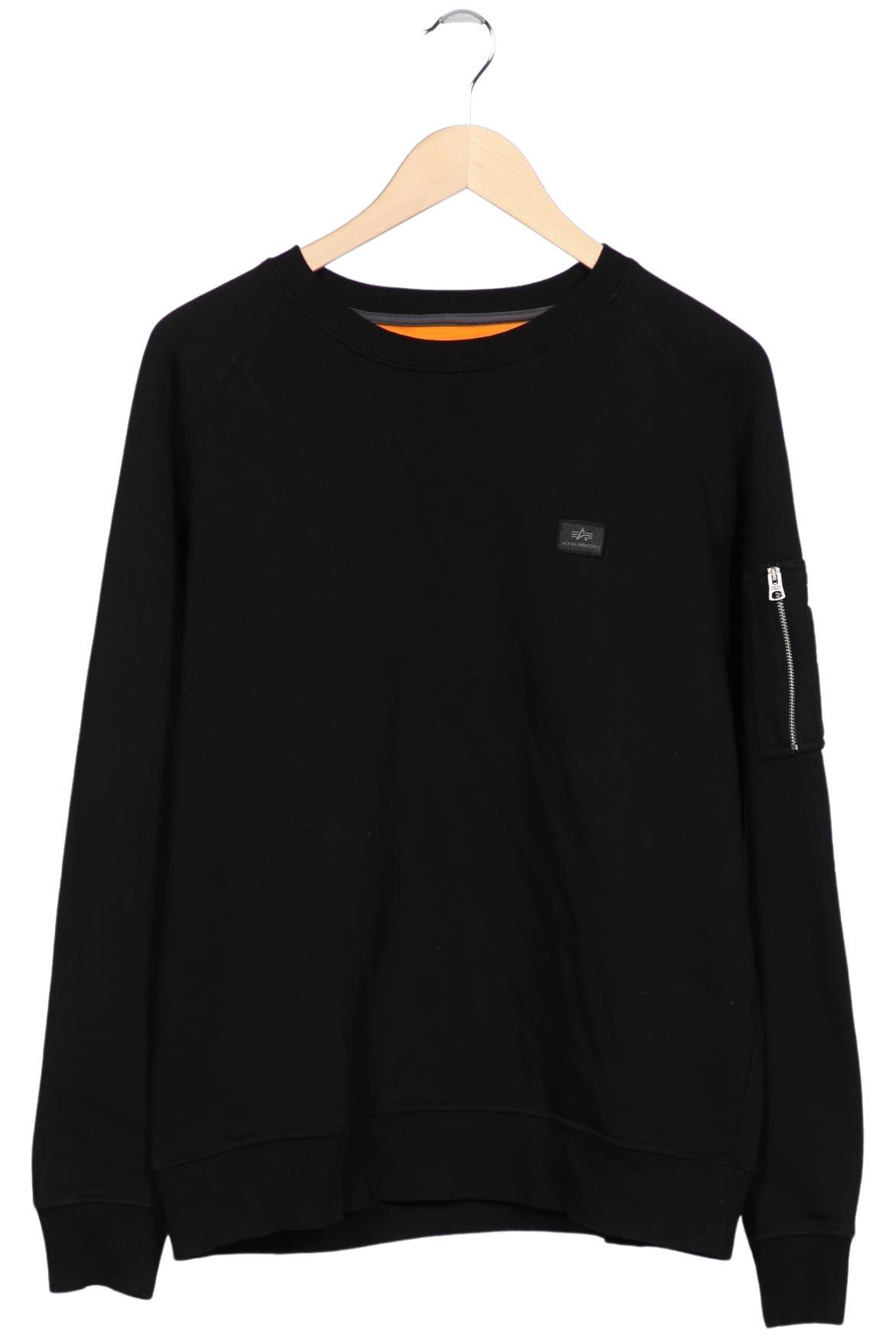 

Alpha industries Herren Sweatshirt, schwarz, Gr. 52