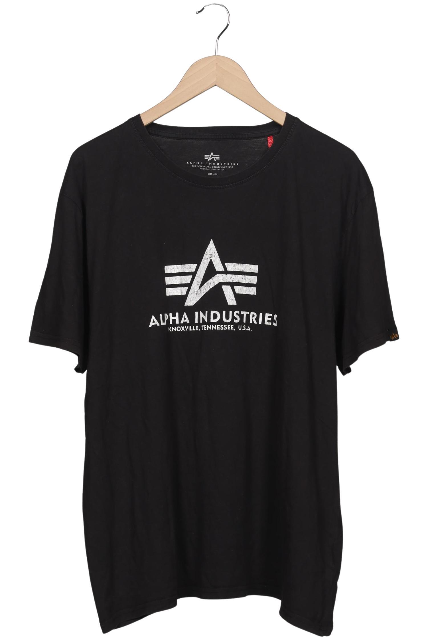 

Alpha industries Herren T-Shirt, schwarz, Gr. 60