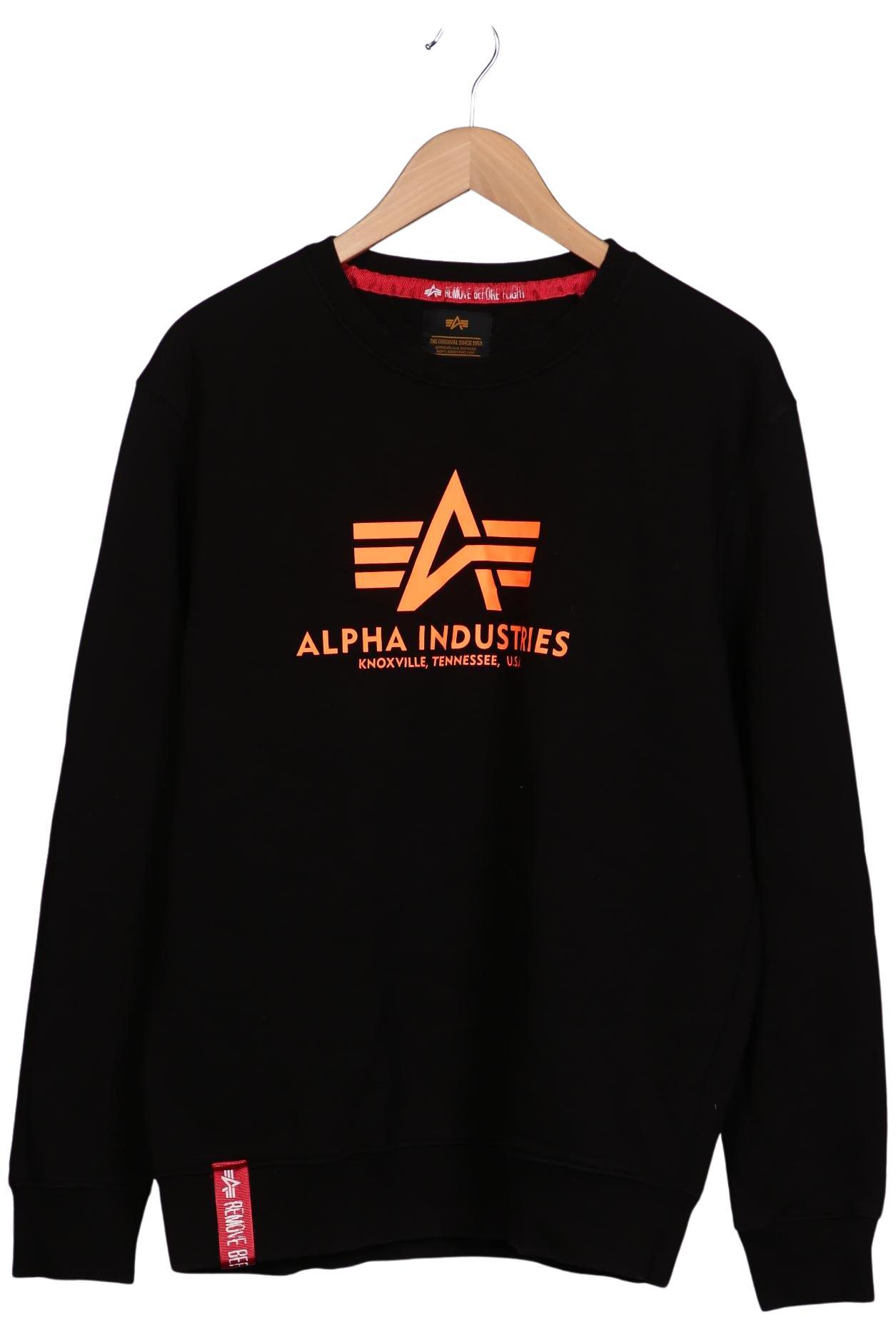 

Alpha industries Herren Sweatshirt, schwarz, Gr. 54