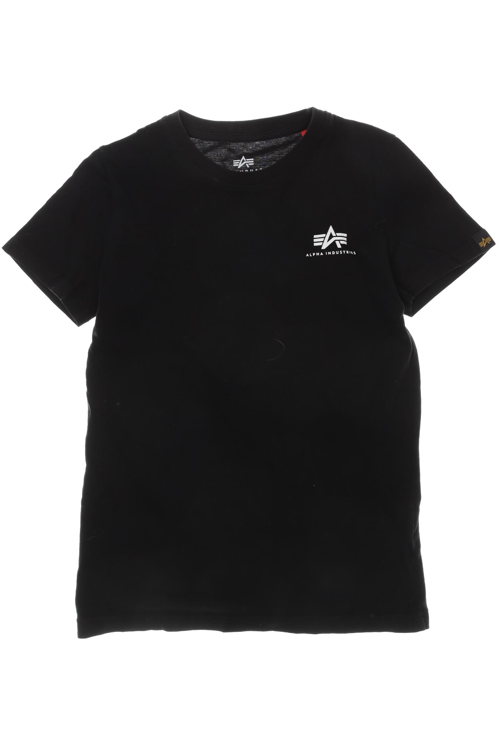 

Alpha industries Herren T-Shirt, schwarz, Gr. 140