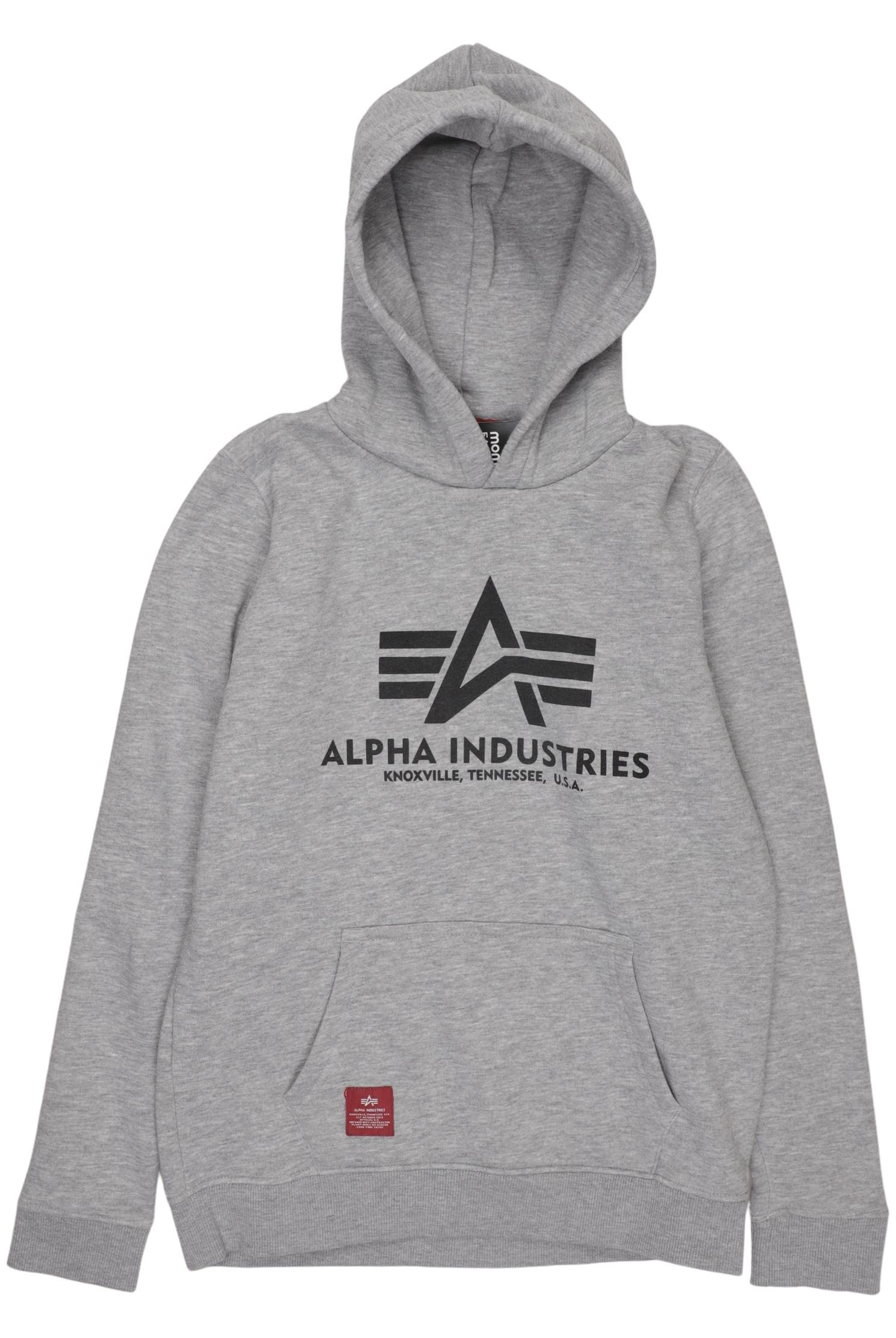 

Alpha industries Herren Hoodies & Sweater, grau, Gr. 14