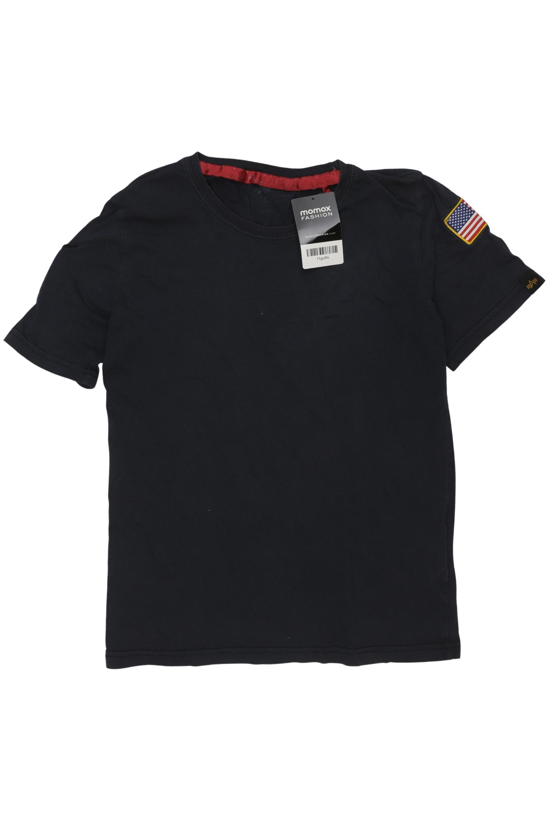 

Alpha industries Jungen T-Shirt, marineblau, Gr. 164