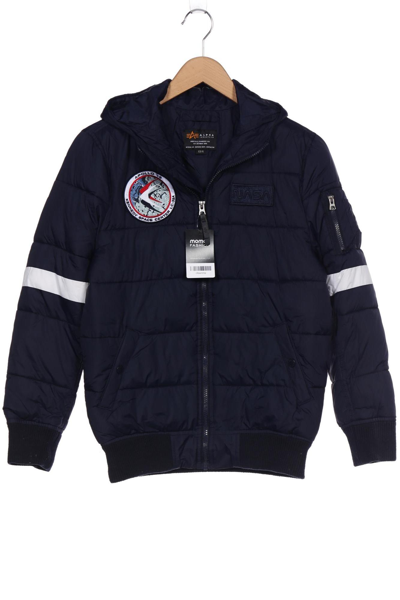 

Alpha industries Jungen Jacke, marineblau