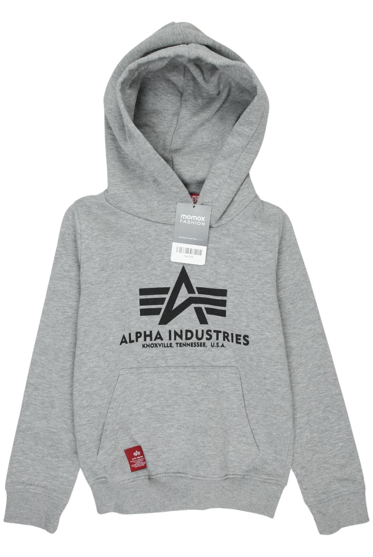

Alpha industries Herren Hoodies & Sweater, grau, Gr. 8