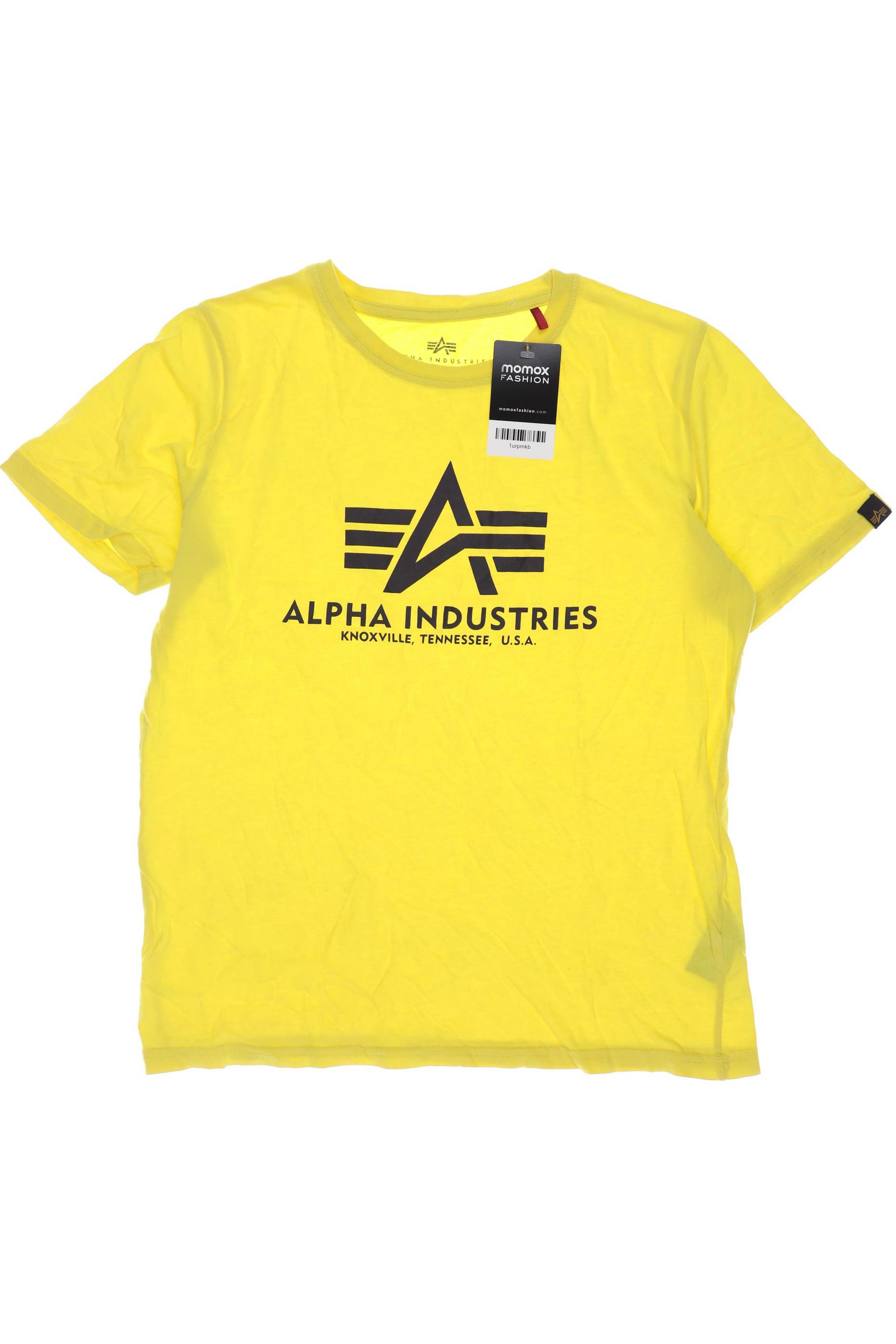 

Alpha industries Jungen T-Shirt, gelb