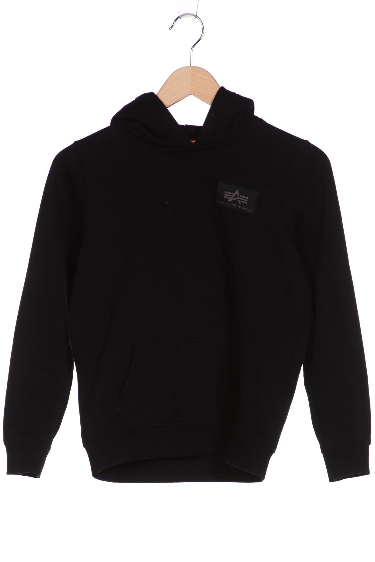 

Alpha industries Herren Hoodies & Sweater, schwarz, Gr. 152