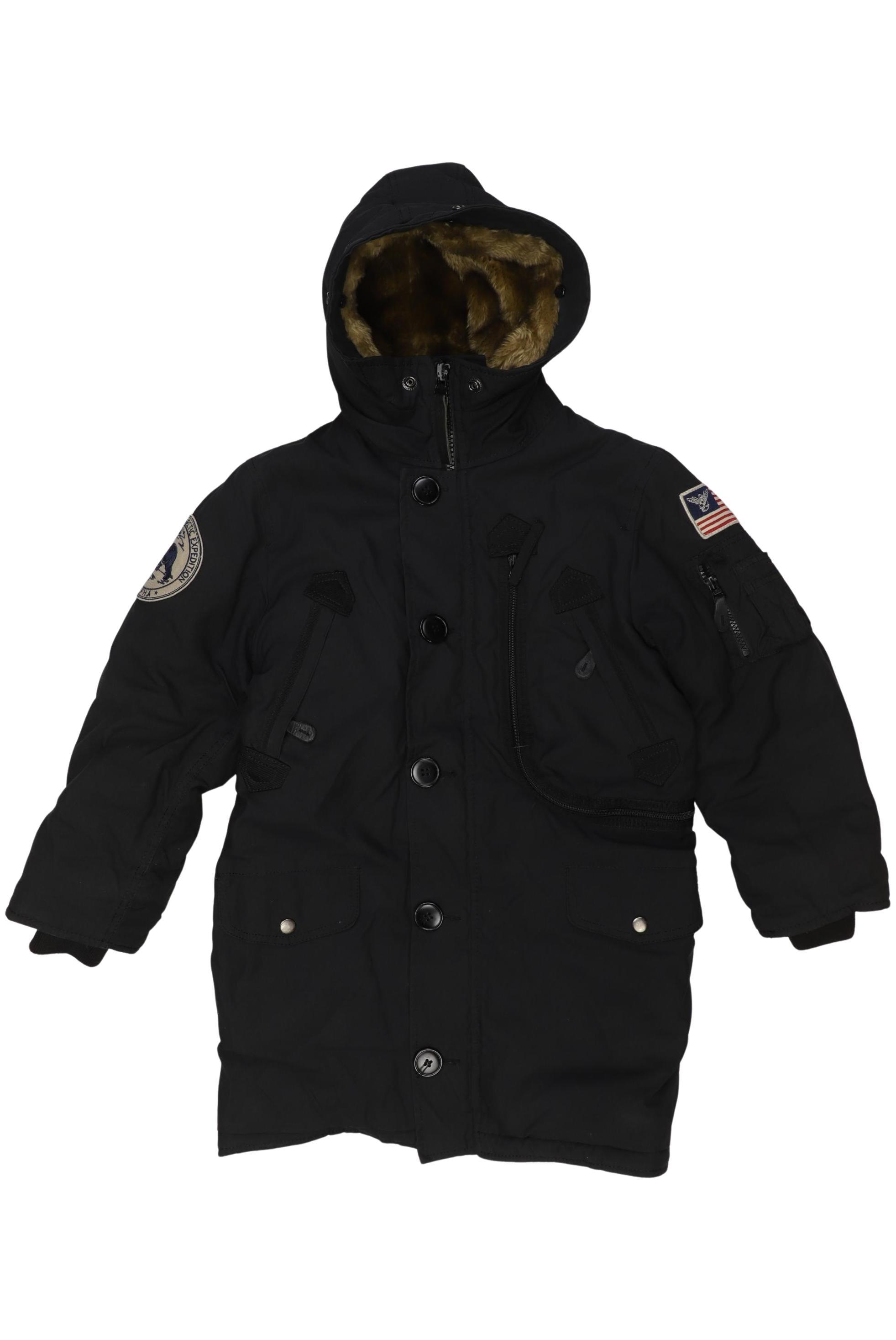 

Alpha industries Jungen Jacke, schwarz, Gr. 140