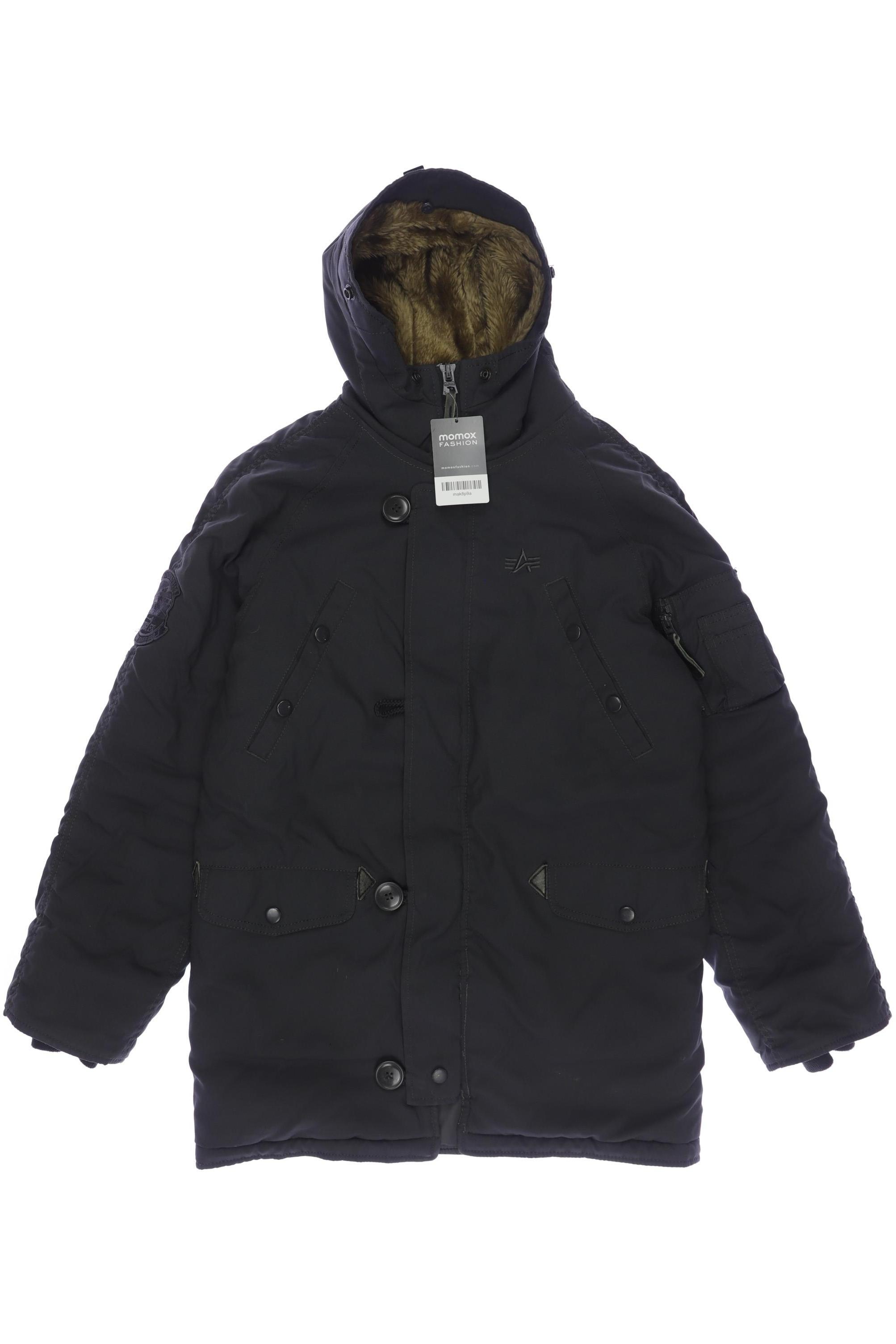 

Alpha industries Jungen Jacke, grau, Gr. 164