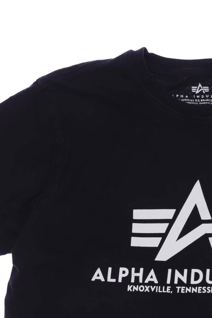 Thumbnail - Alpha industries Jungen T-Shirt, schwarz, Gr. 134