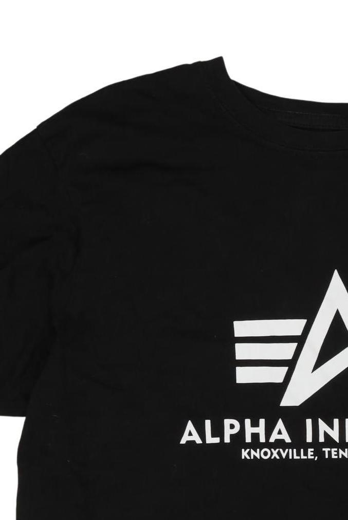 Thumbnail - Alpha industries Jungen T-Shirt, schwarz, Gr. 134