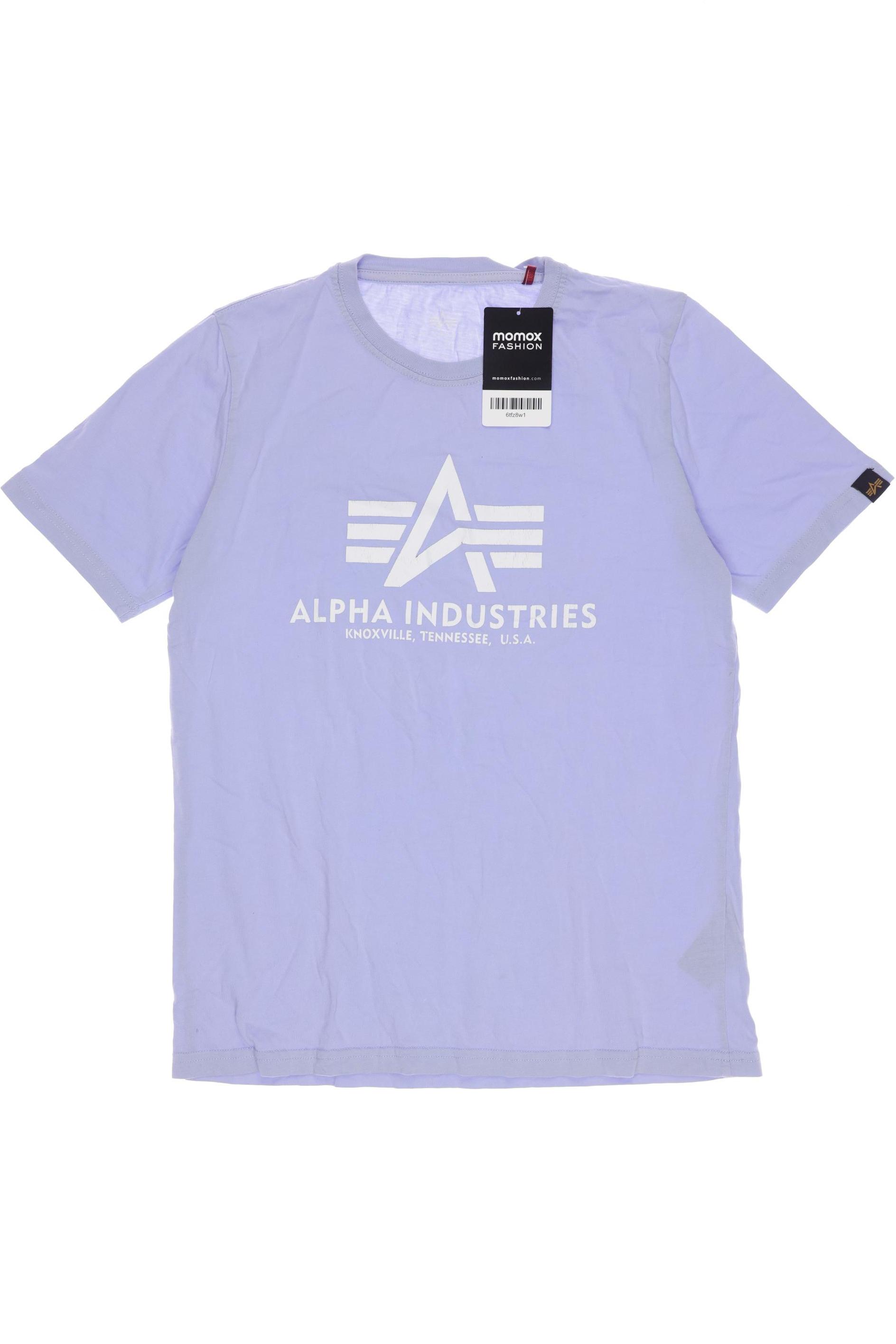 

Alpha industries Herren T-Shirt, hellblau, Gr. 164