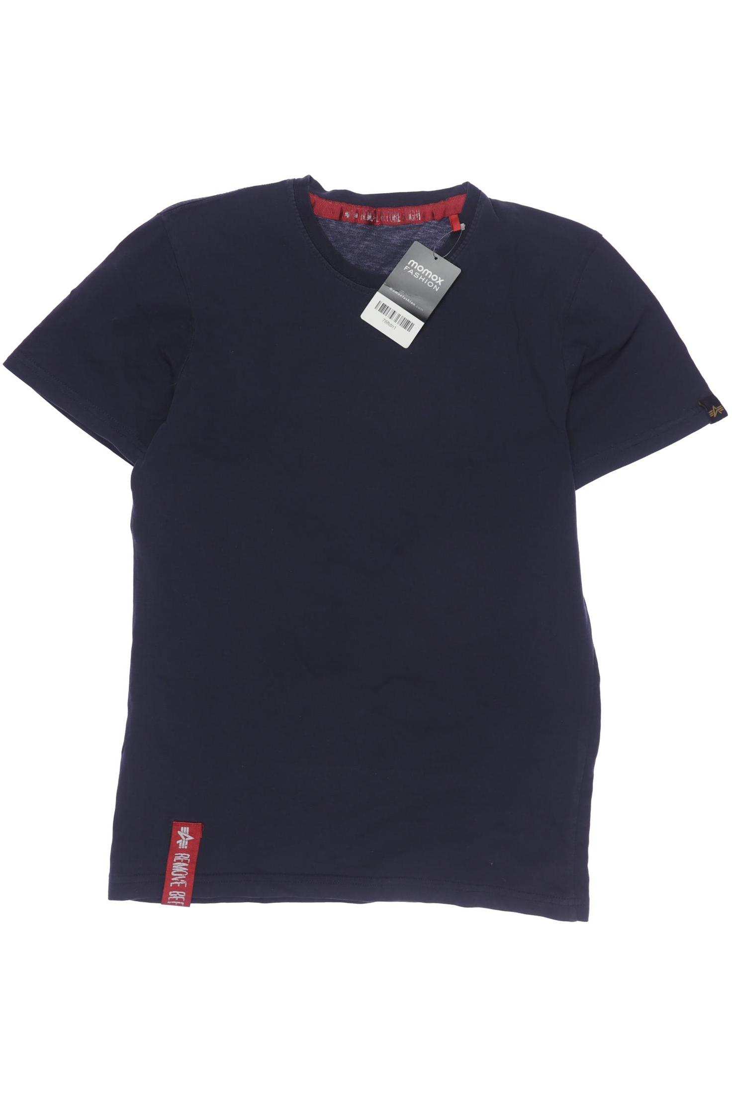 

Alpha industries Herren T-Shirt, marineblau, Gr. 164