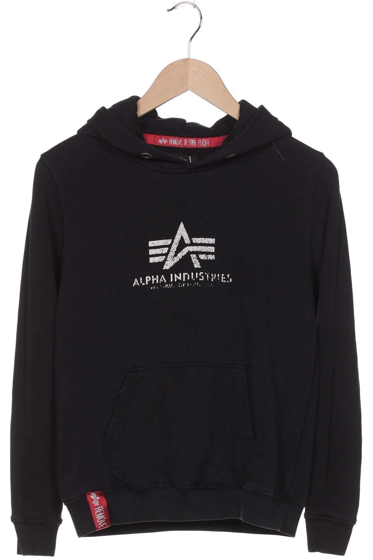 

Alpha industries Jungen Hoodies & Sweater, schwarz, Gr. 122